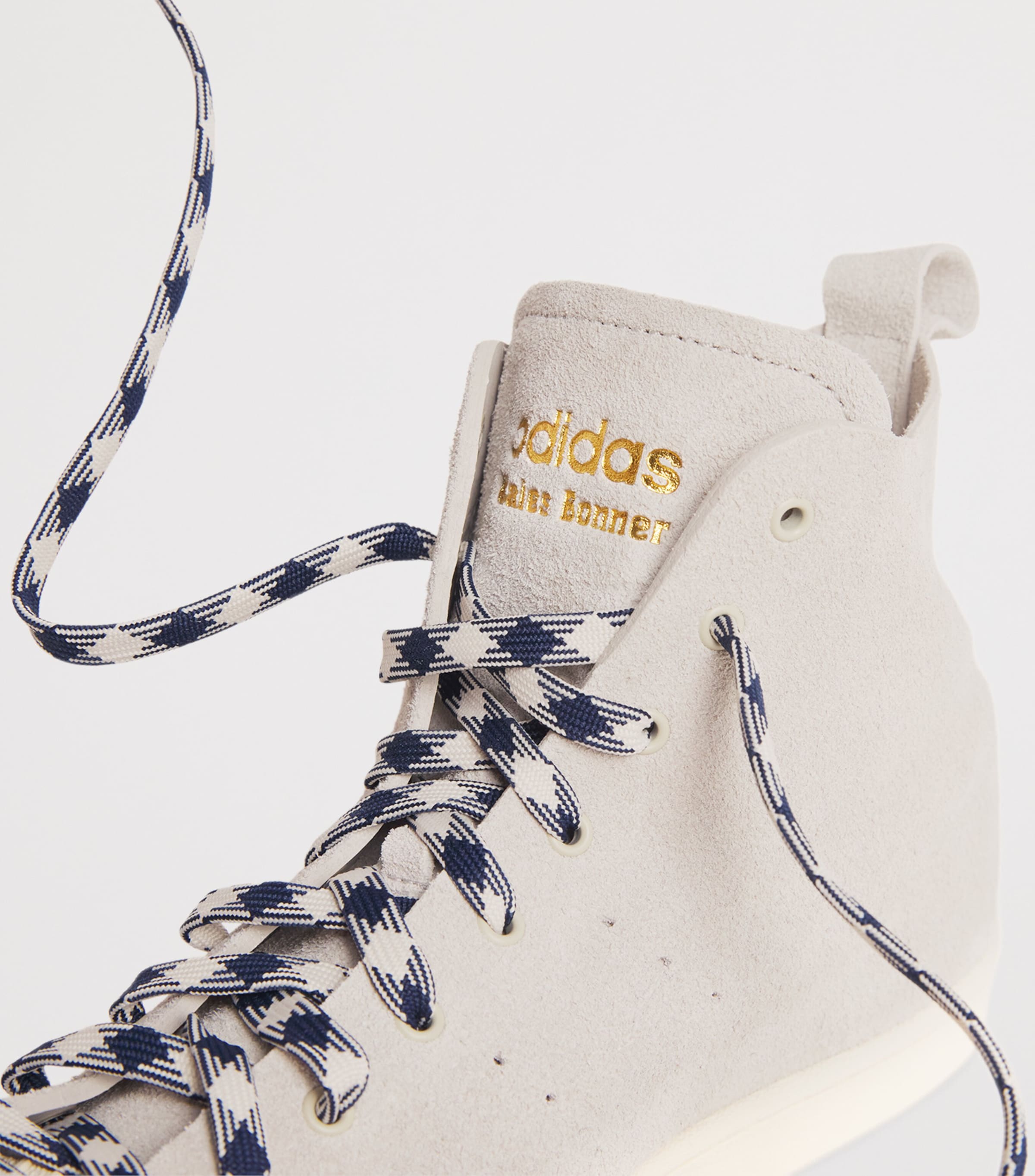 adidas Beige x Wales Bonner Suede High-Top Sneakers | Harrods US