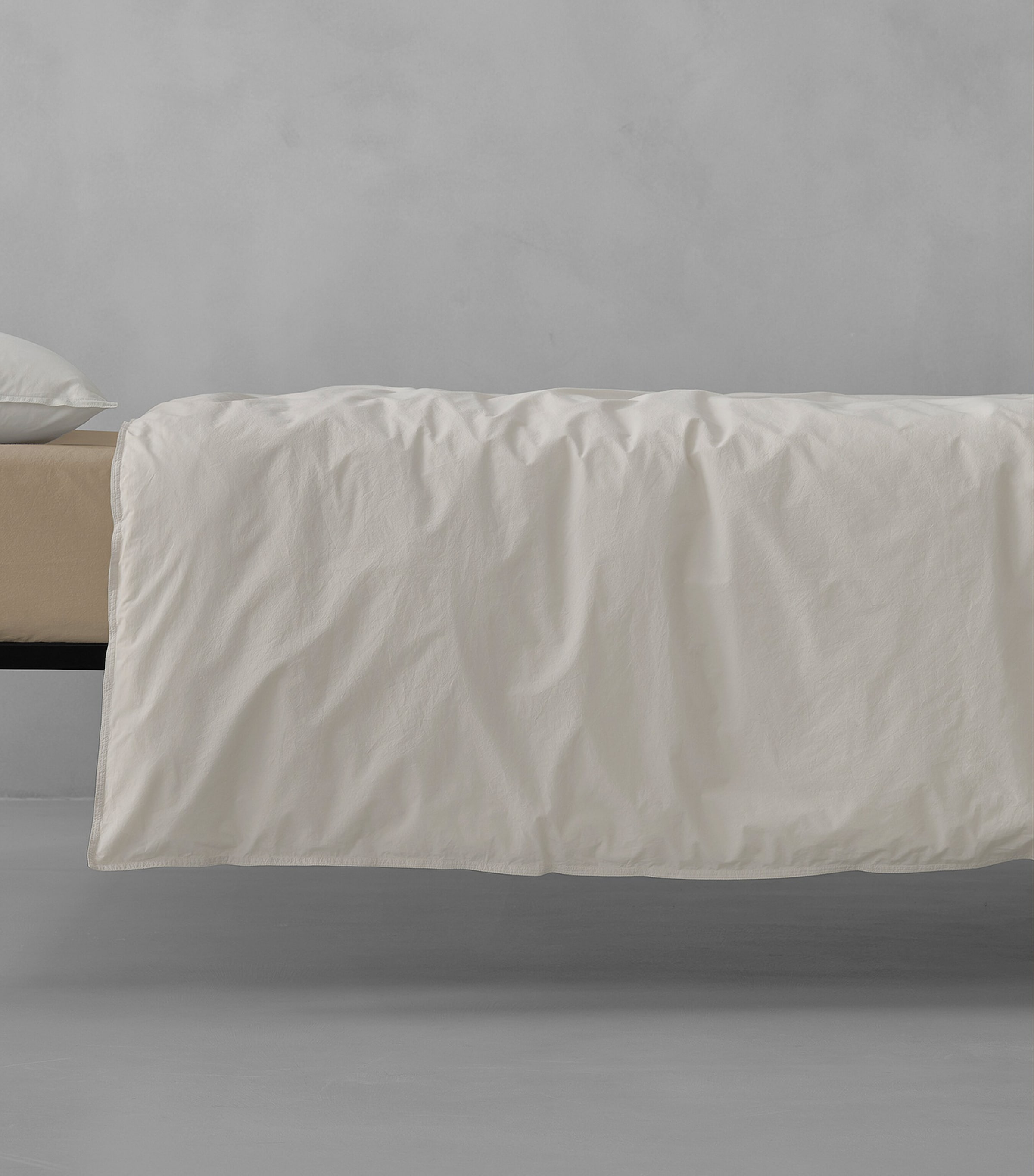 Society Limonta Cotton Nite King Duvet Cover (230cm x 230cm) Bianco Image 1