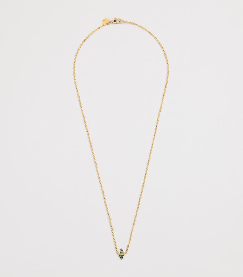 Yellow Gold and Sapphire Tilly Necklace YELLOW GOLD Image 3