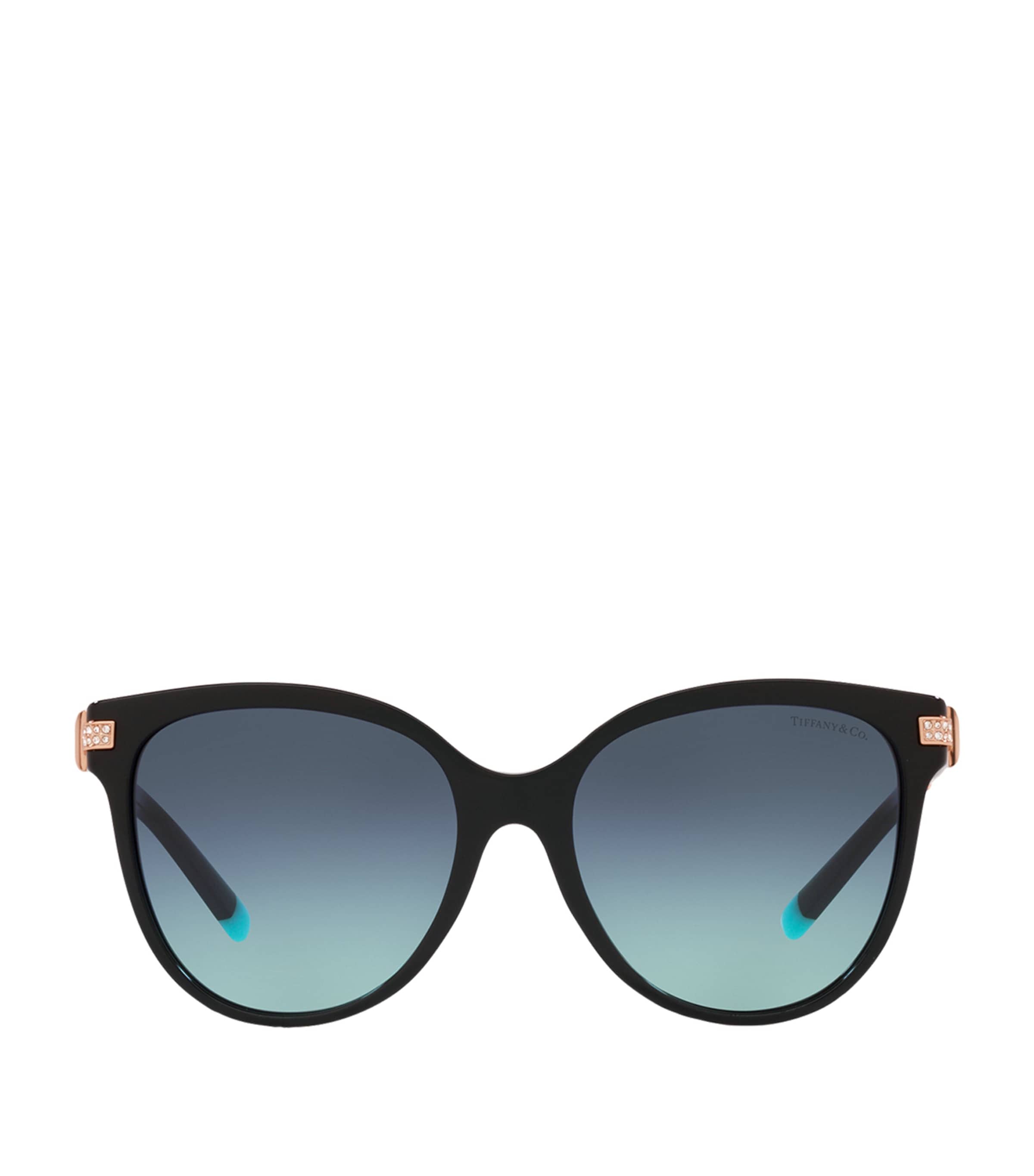 Tiffany & Co. Crystal-Embellished Pillow Sunglasses | Holiday Shop | Womens | Sunglasses | Women Accessories | Designers | Tiffany & Co
