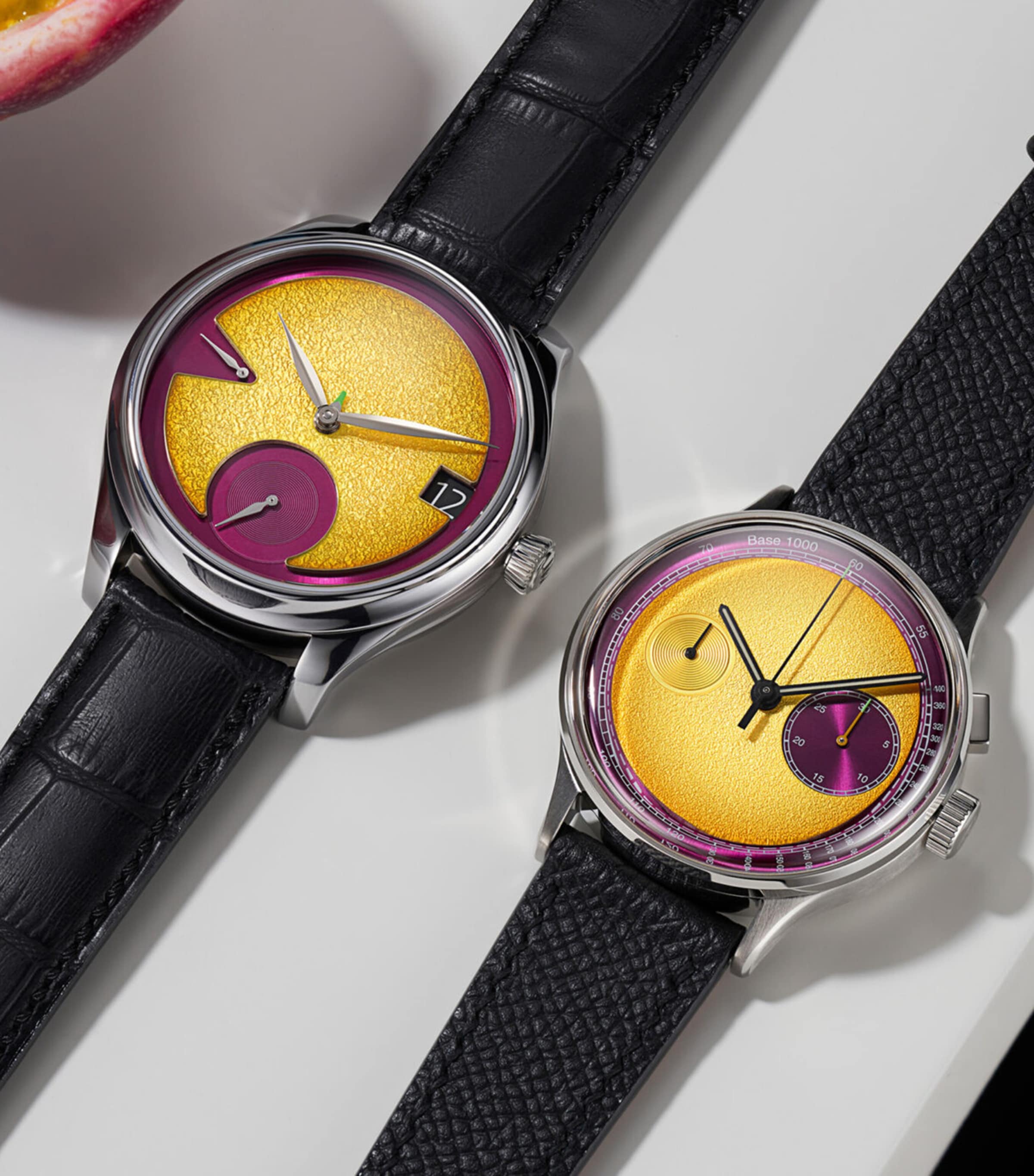 x Studio Underd0g Set of 2 Passion Project Watches YELLOW FUME Image 5