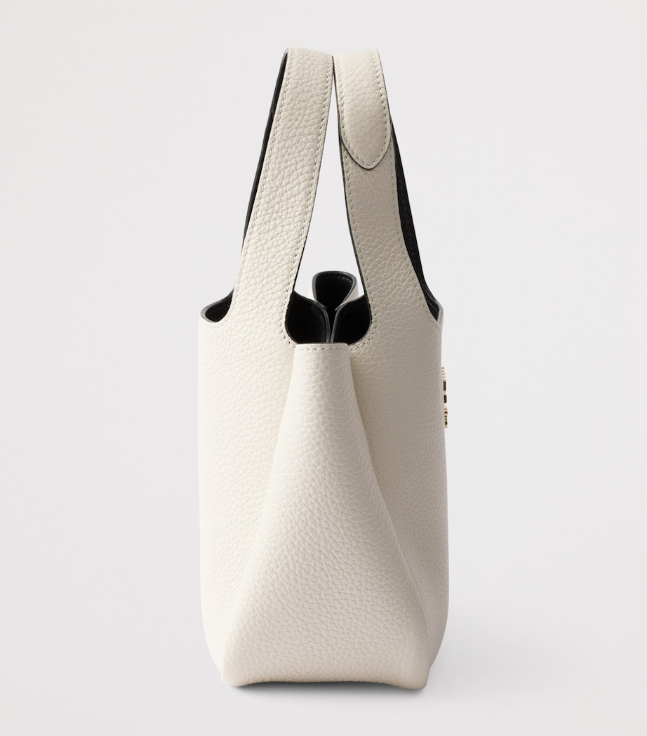 Mini Leather Top-Handle Bag F0QO3 Image 6