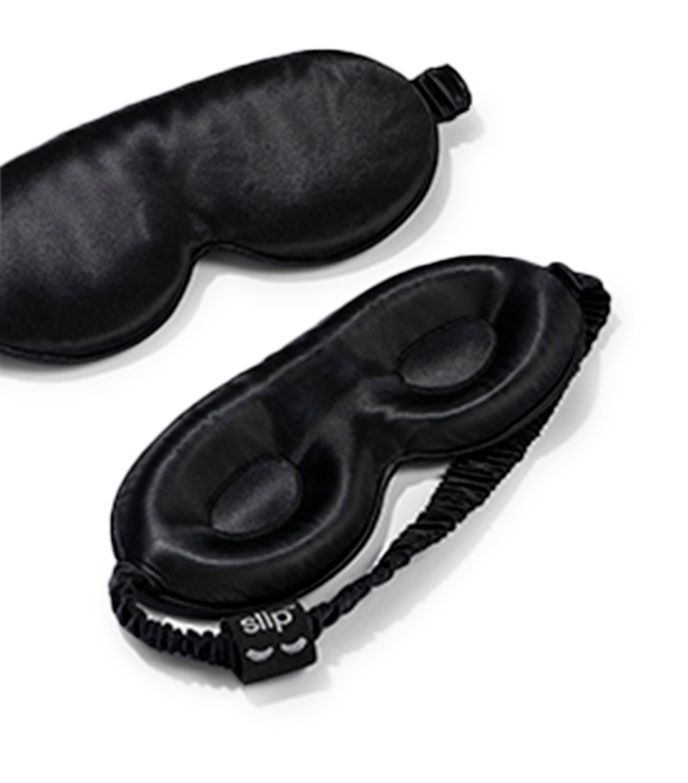 Silk Contour Sleep Mask BLACK Image 6