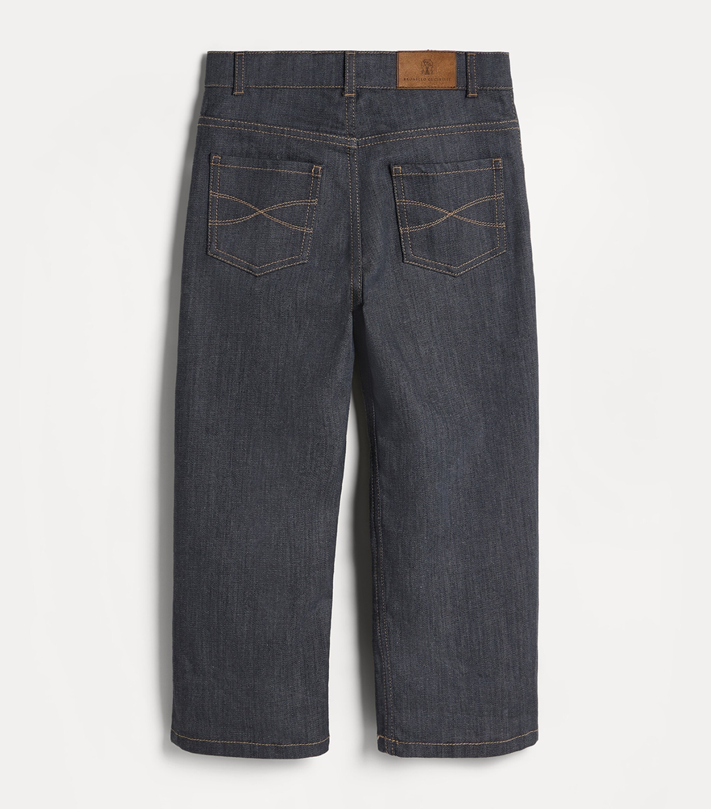 Brunello Cucinelli Kids Denim Jeans (4-6 Years) Image 2