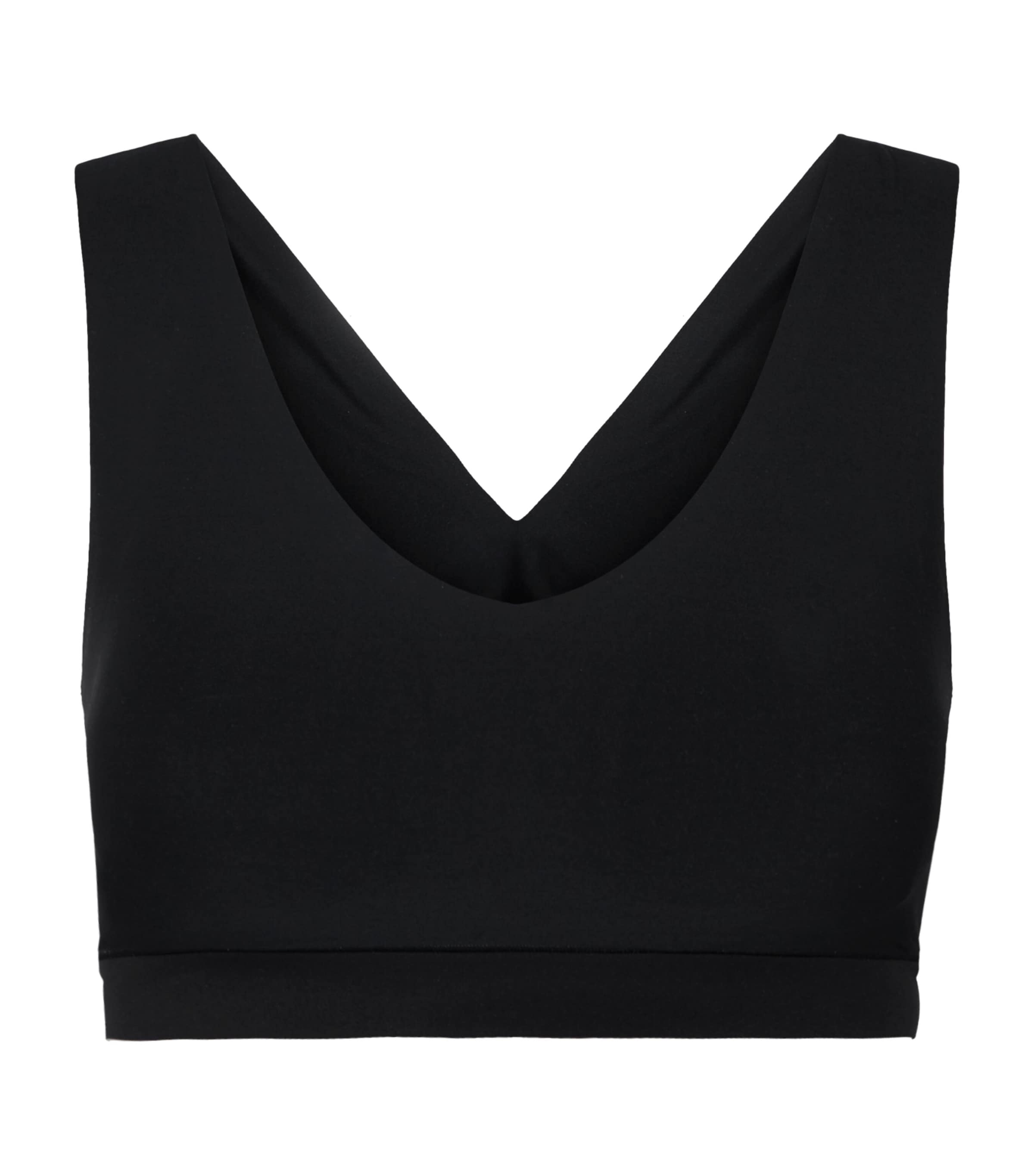 Soft Padded Triangle Bra 011 BLACK Image 3