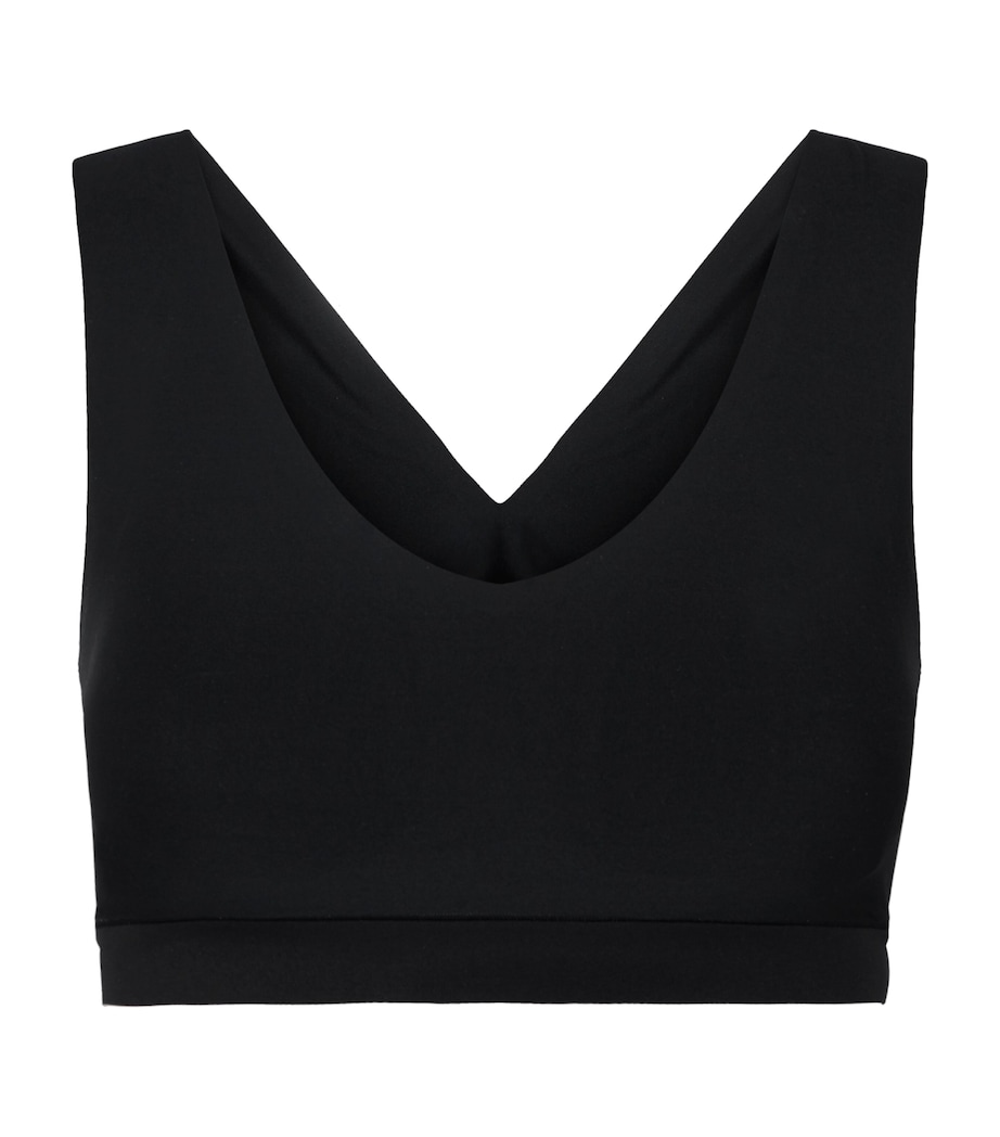 Soft Padded Triangle Bra 011 BLACK Image 3