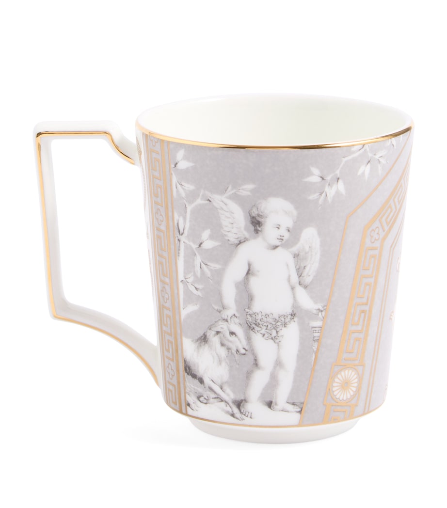 Bone China Renaissance Mug (300ml) GREY Image 3