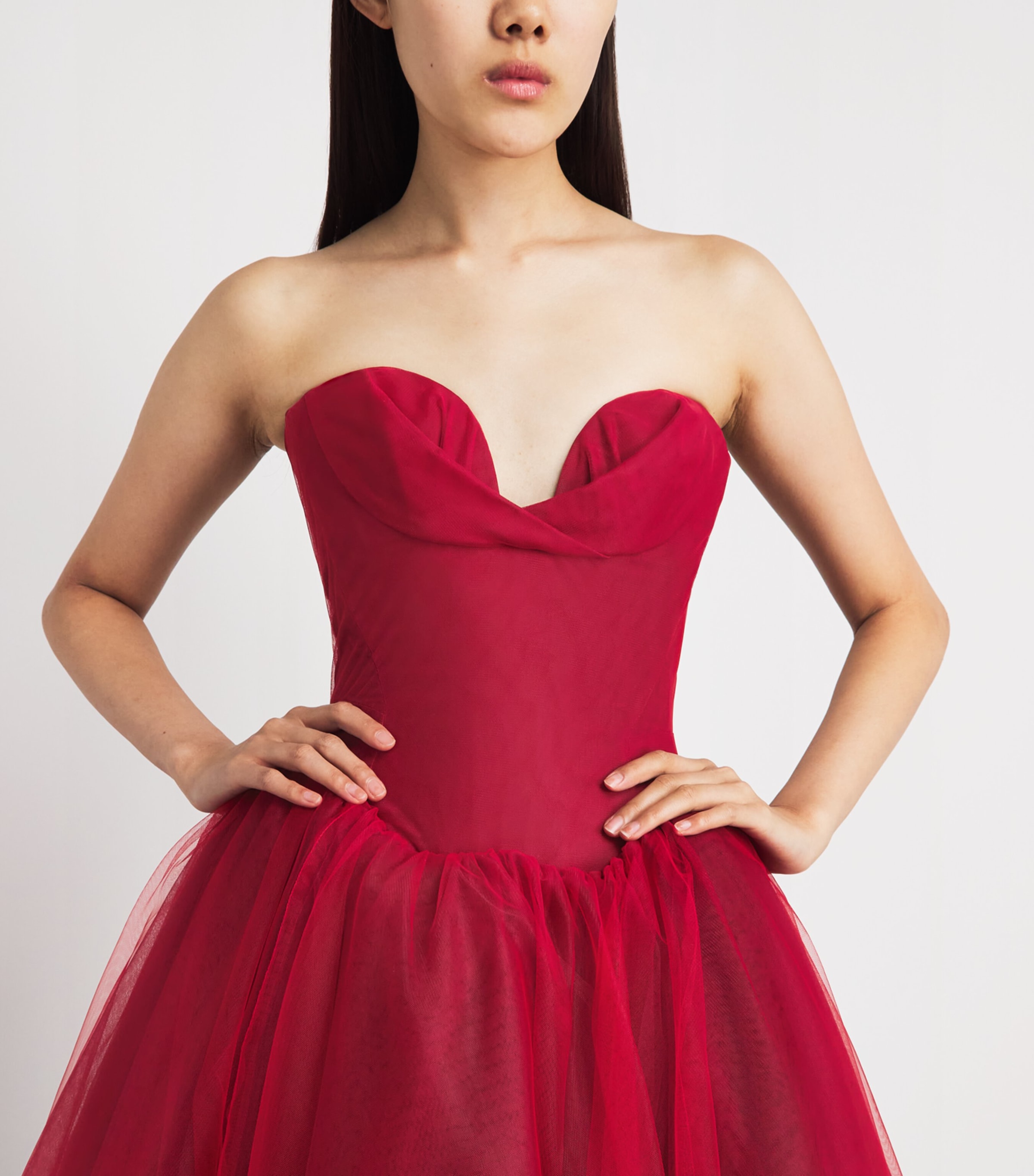 Vivienne Westwood Womens Darling Gown Bordeaux Image 5