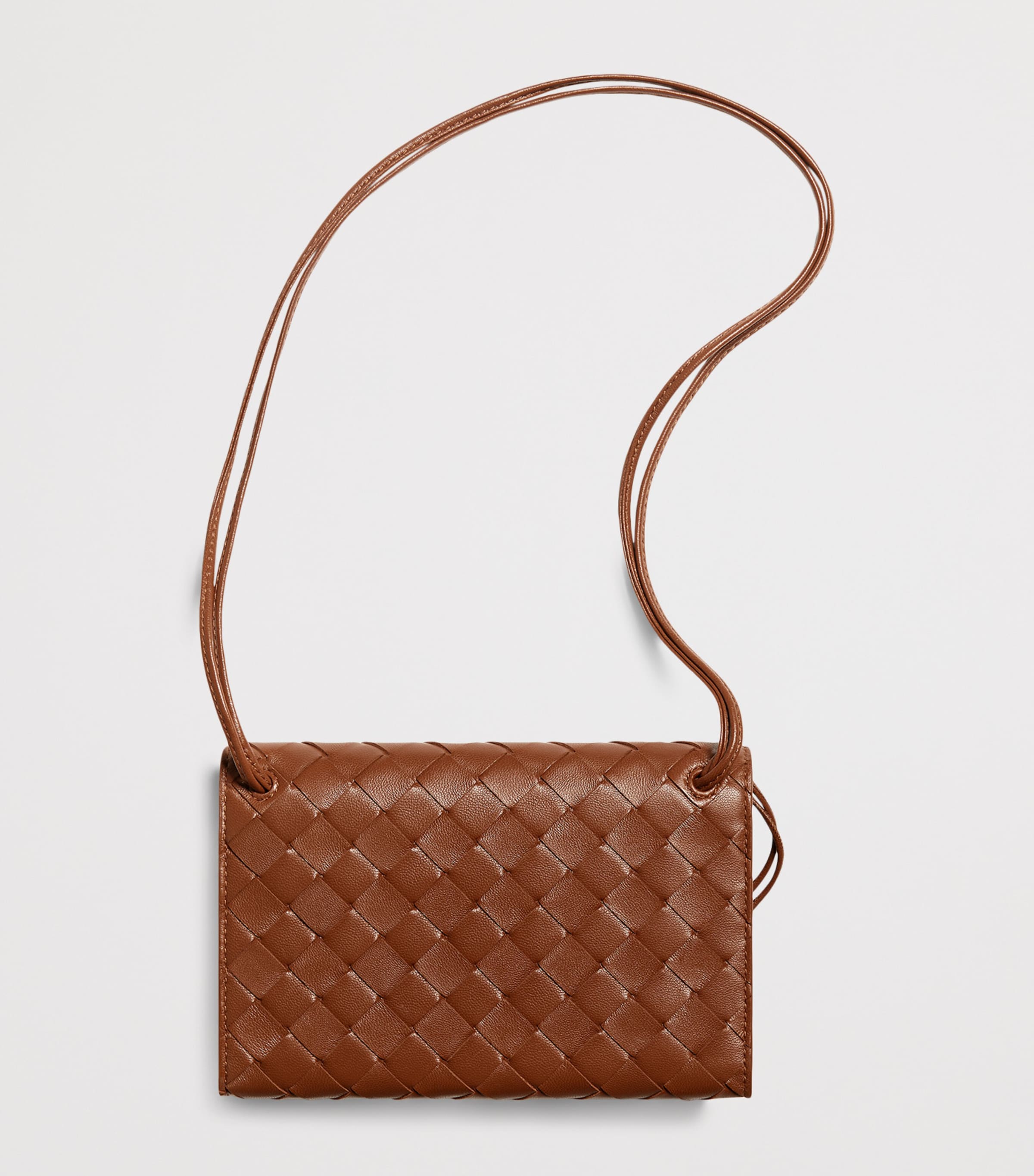 Bottega Veneta Leather Andiamo Shoulder Bag Image 4