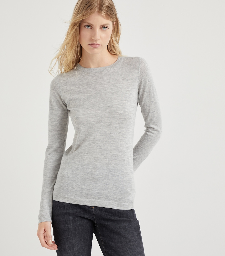 Cashmere-Silk Sweater C072 Image 2