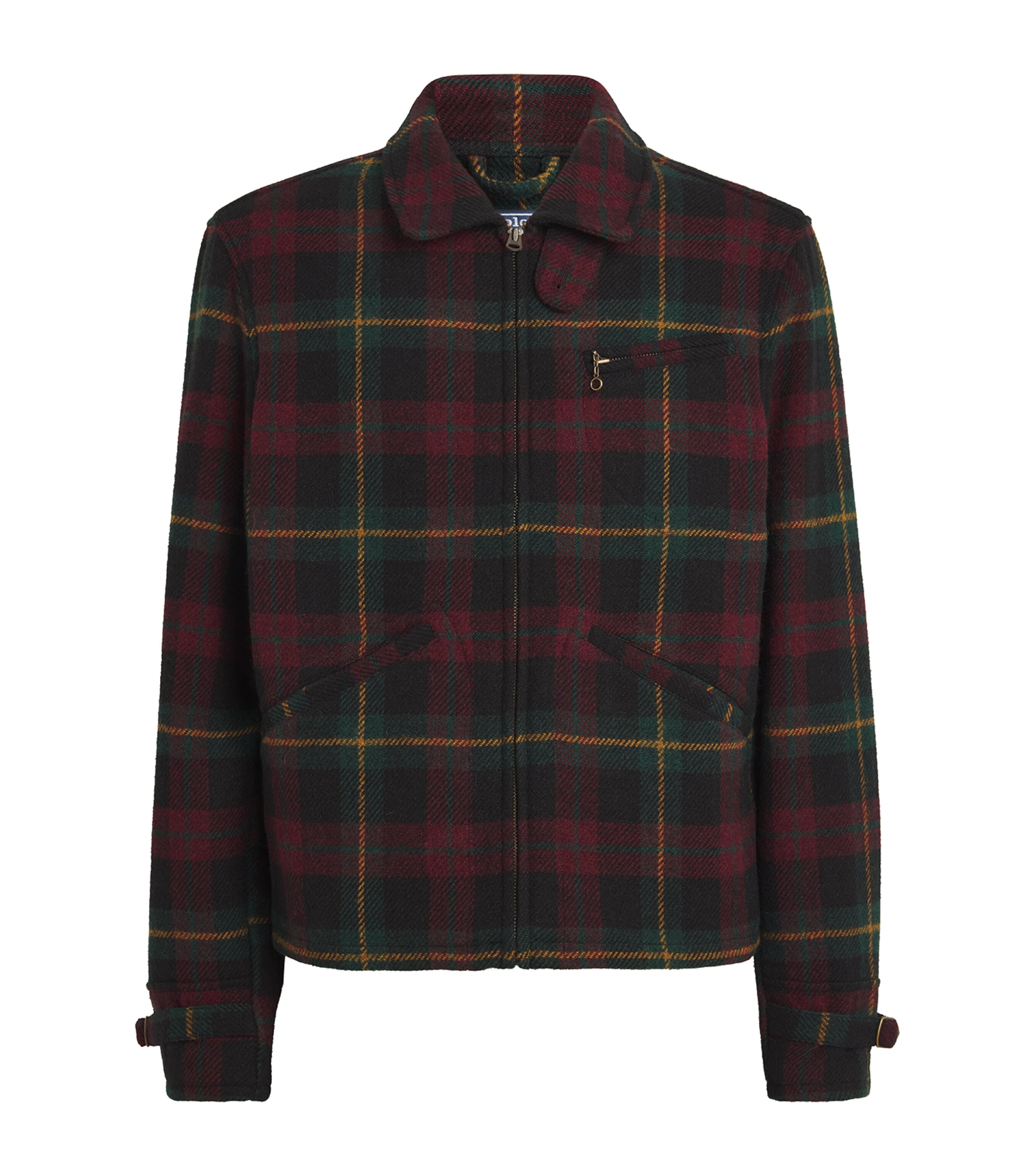 Polo Ralph Lauren Wool Blend Plaid Jacket Harrods UK