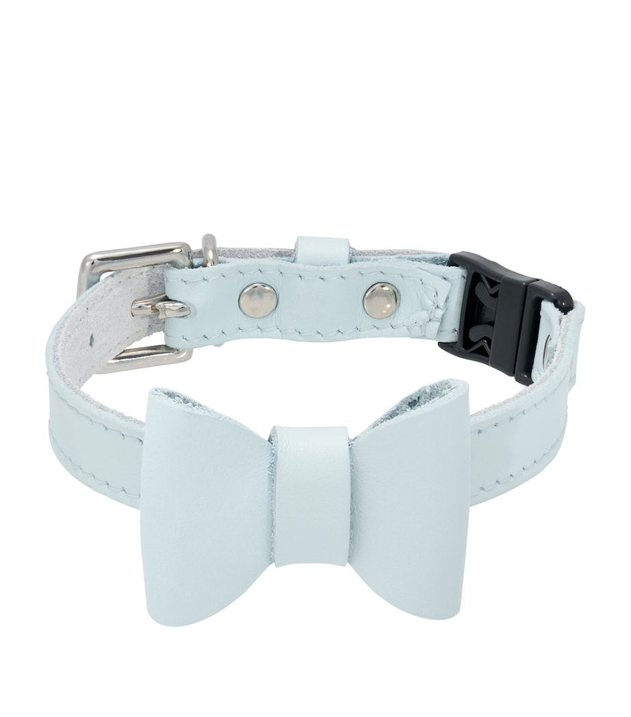 Medium Rococo Cat Collar With Bow BLUE Image 2