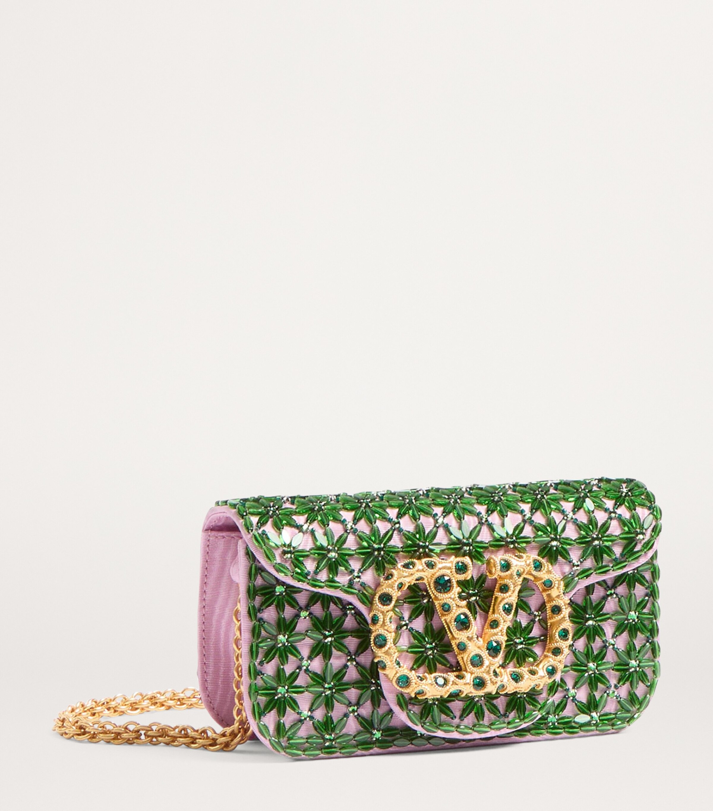 Small Embroidered Loco Shoulder Bag R9R Image 4