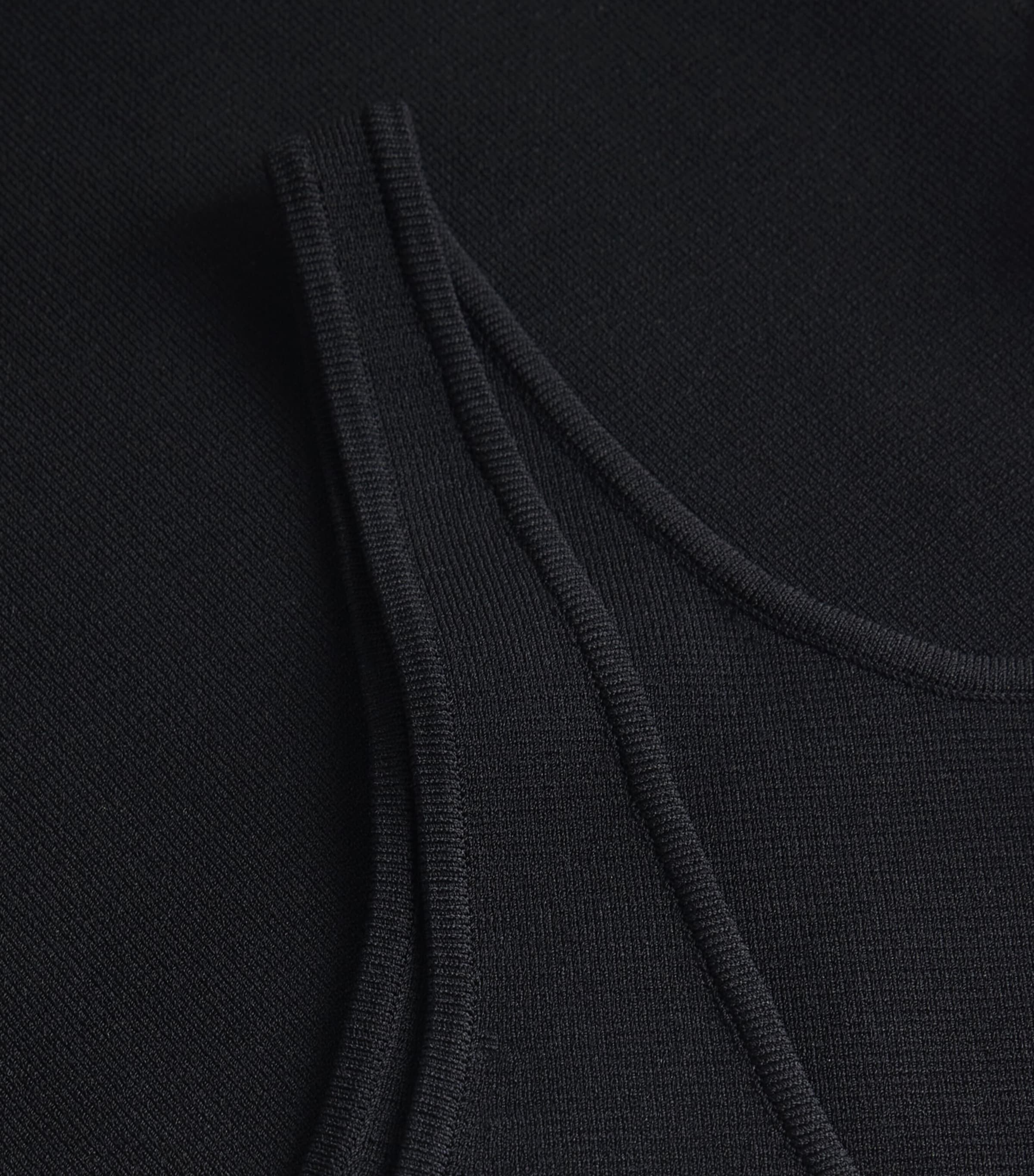 Rib-Knit Tank Top BLACK 001 Image 5