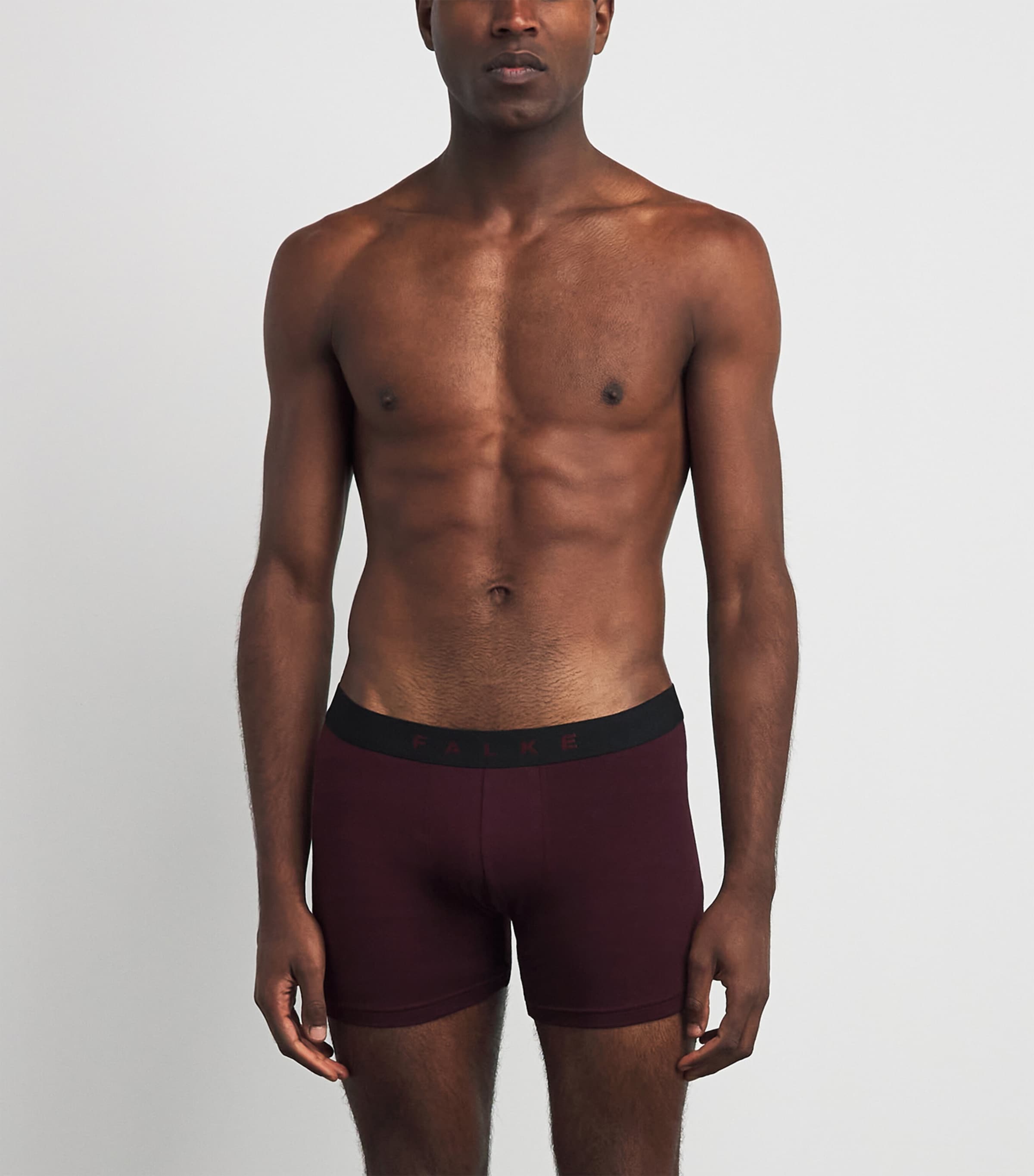 Falke Mens Egyptian Cotton Boxer Briefs (Pack of 2) Sortiment Image 2
