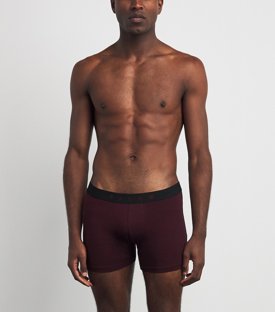Falke Mens Egyptian Cotton Boxer Briefs (Pack of 2) Sortiment Image 2