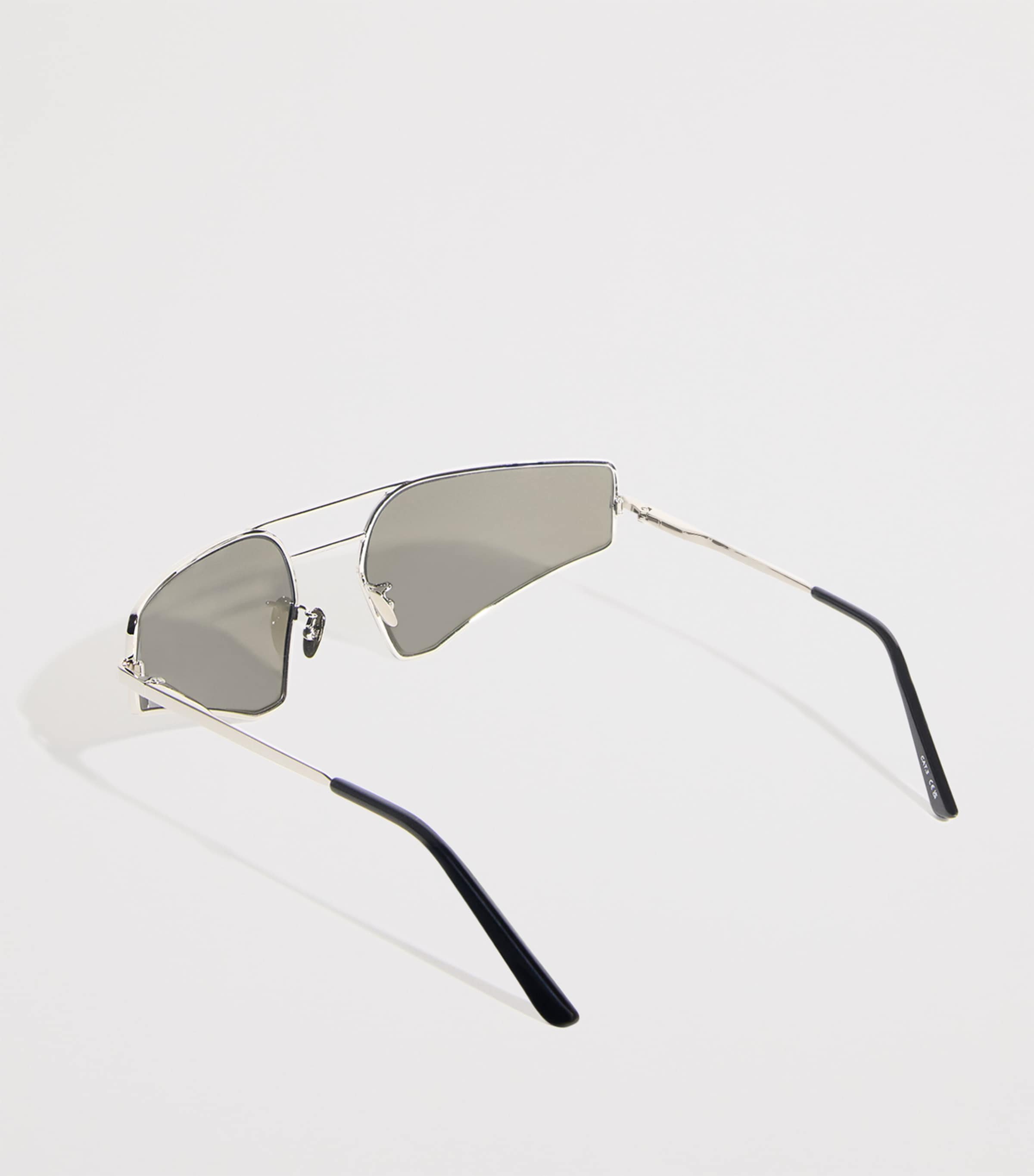 Rick Owens Stainless Steel RG0000015 Prong Sunglasses