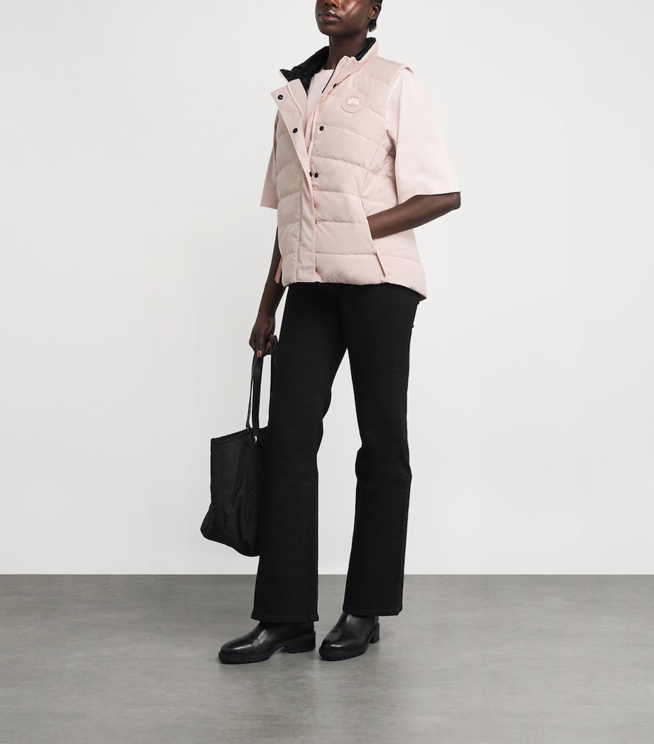 Down-Filled Freestyle Crew Gilet VINTAGE ROSE Image 2