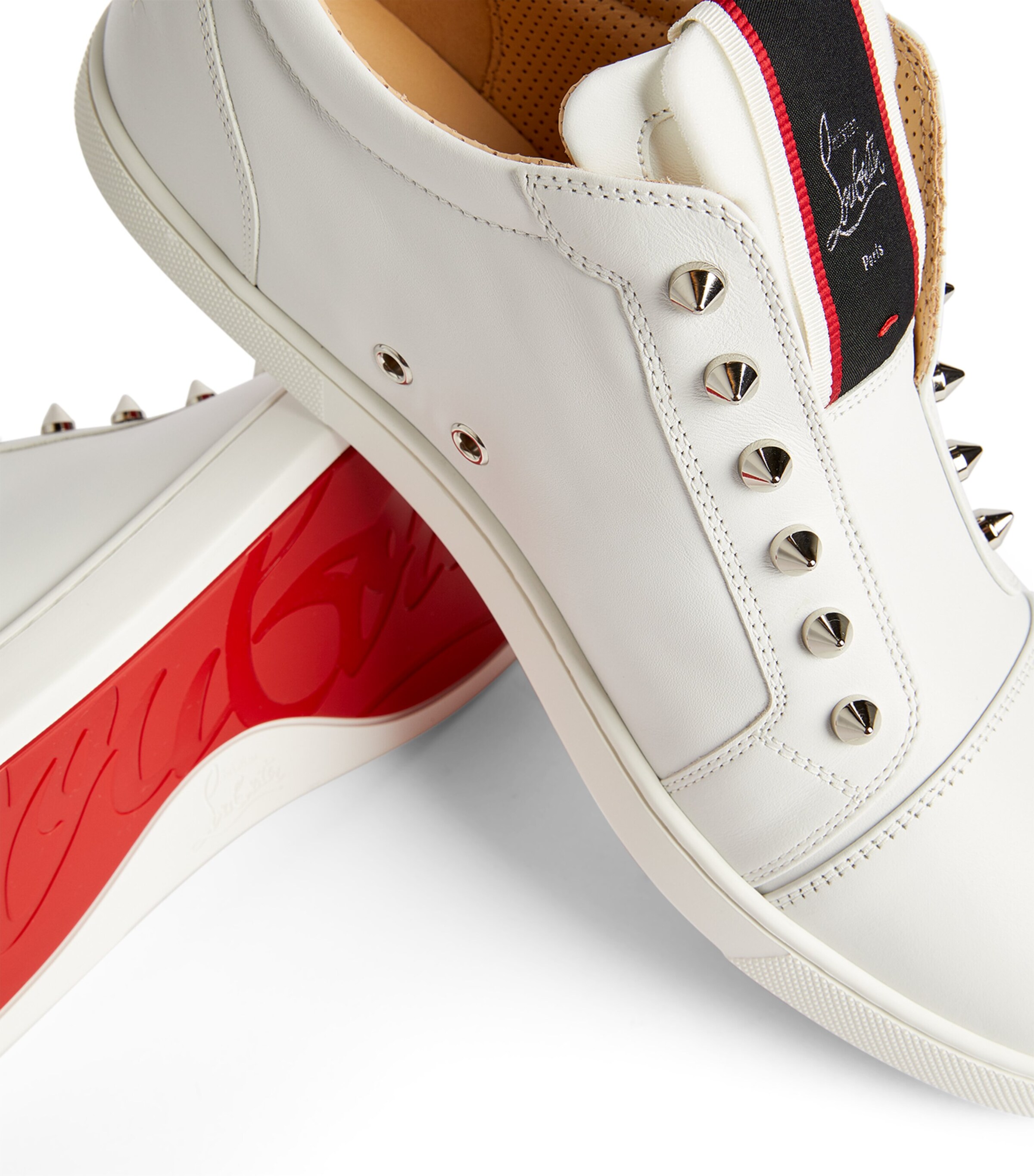 Christian Louboutin F.A.V Fique A Vontade Calfskin Sneakers Christian Louboutin F.A.V Fique A Vontade Calfskin Sneakers