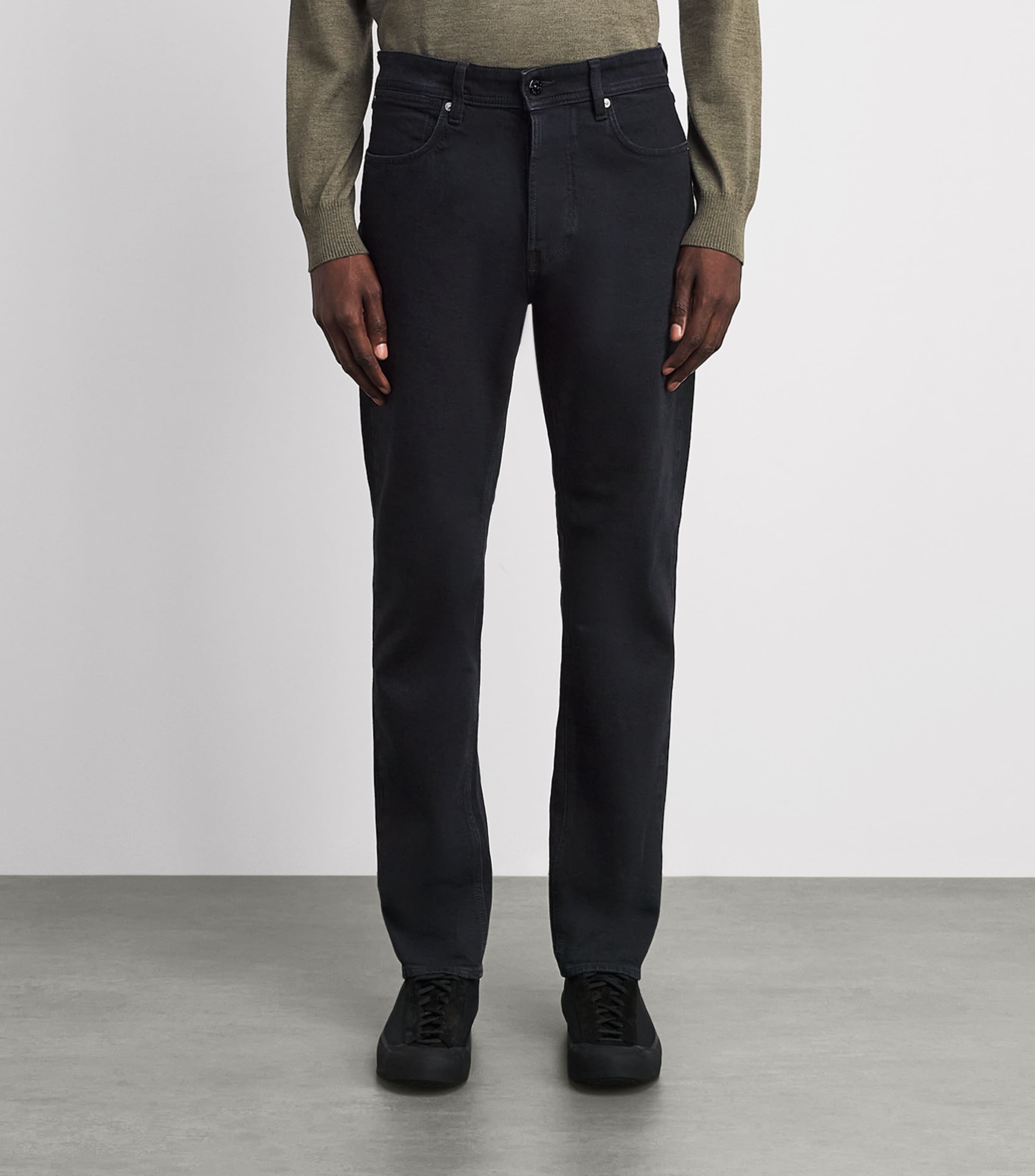 Stone Island Mens Slim Jeans Image 4