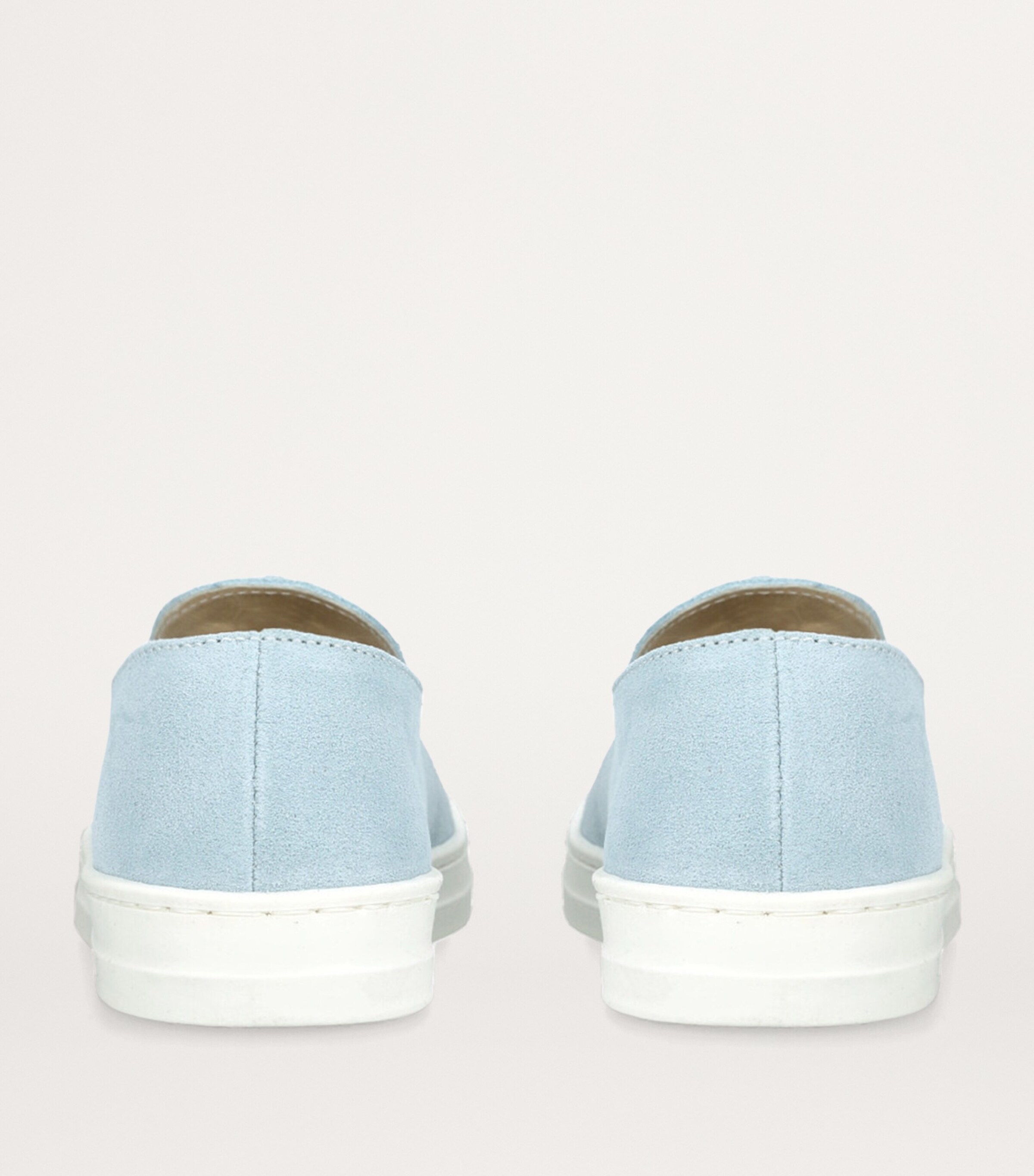 Suede Tassel Loafers PALE BLUE Image 2