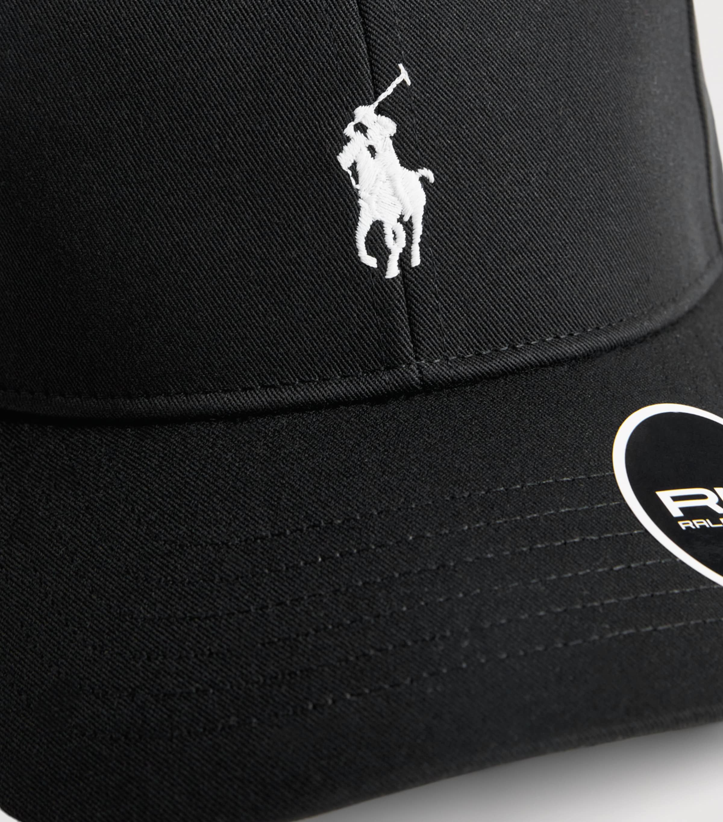 RLX Ralph Lauren Mens Signature Pony Sports Cap Black Image 4