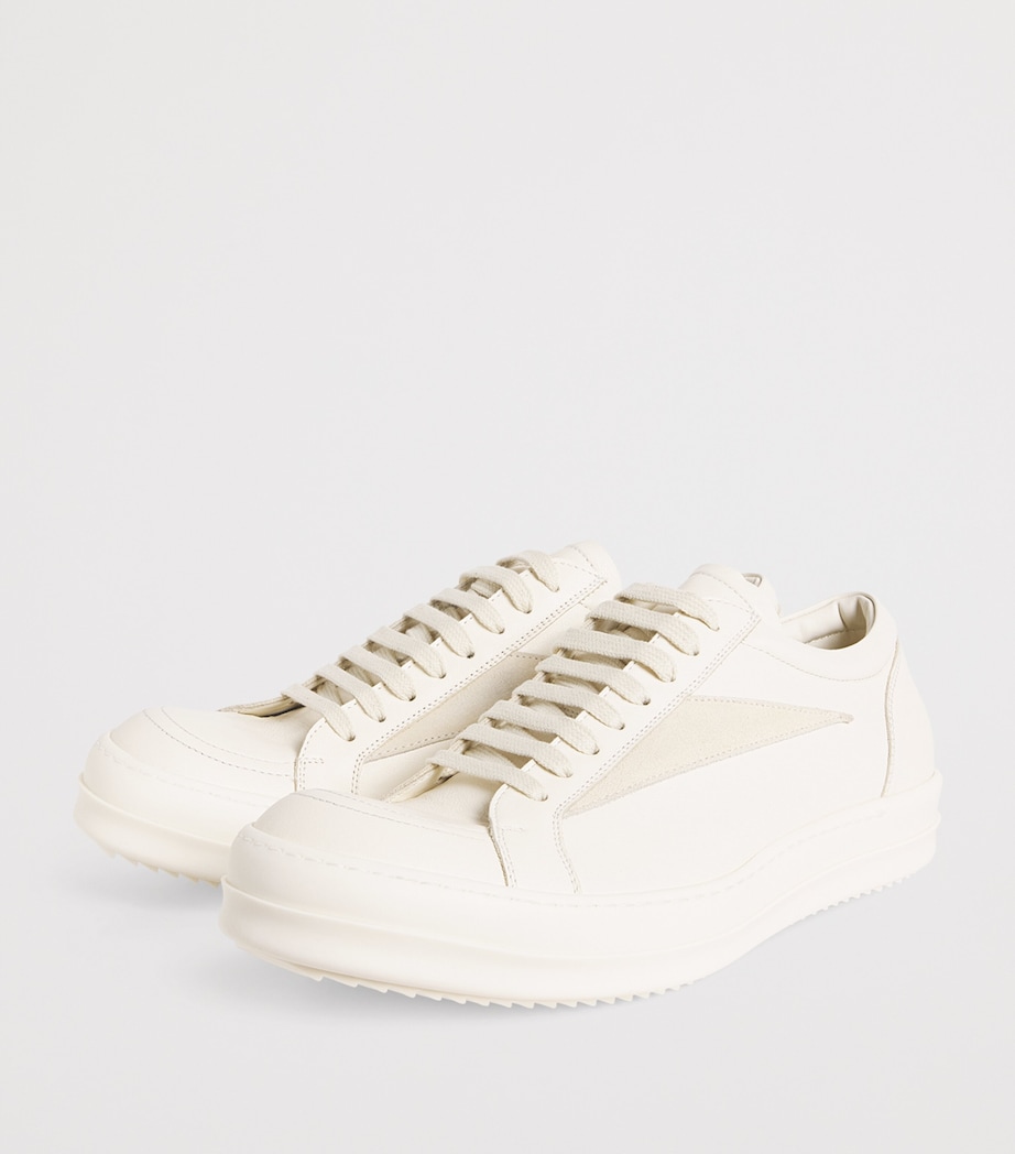 Leather Vintage Sneakers MILK/MILK/MILK Image 3