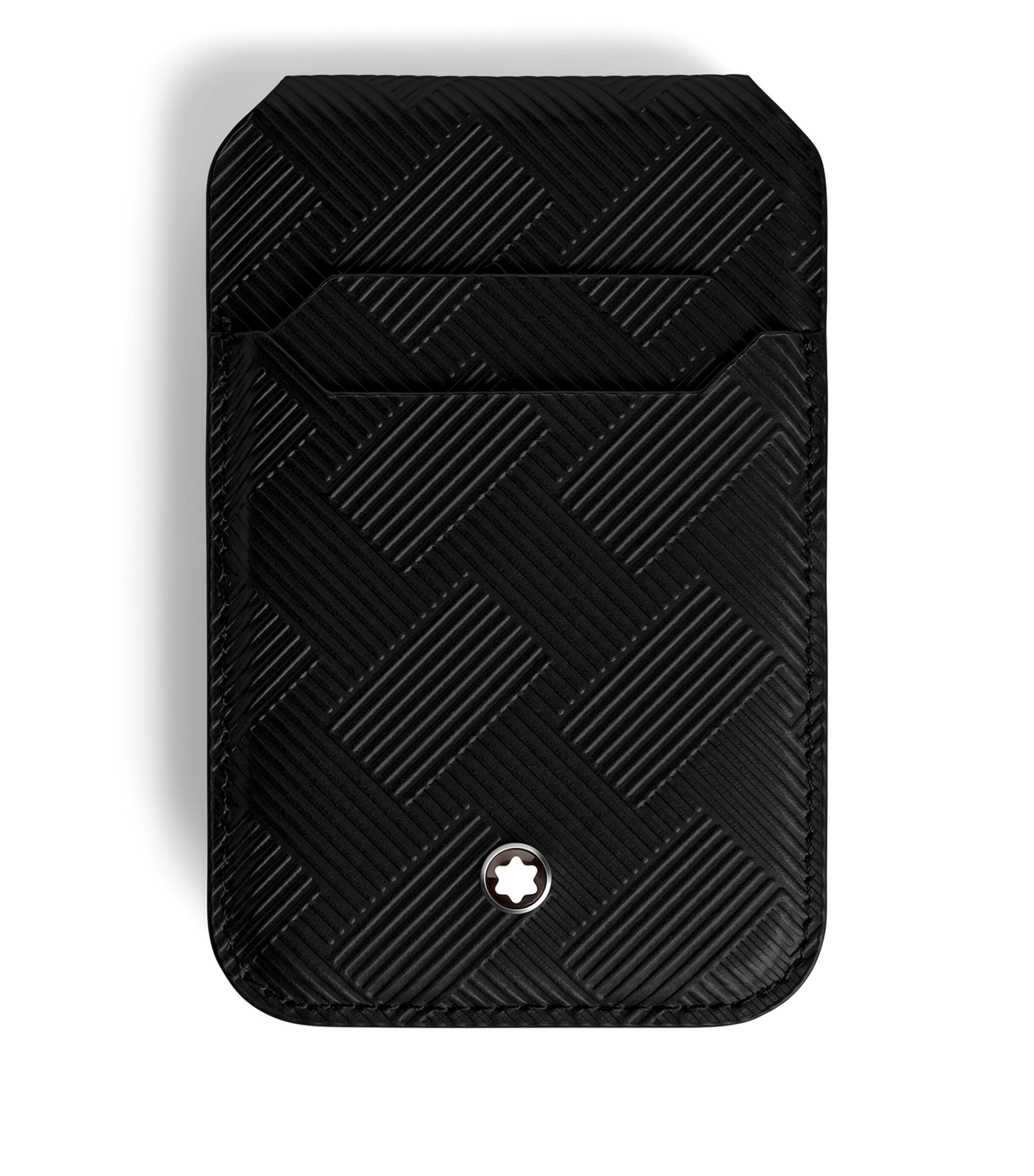Montblanc Leather Extreme 3.0 Magnetic iPhone Wallet Black Image 1