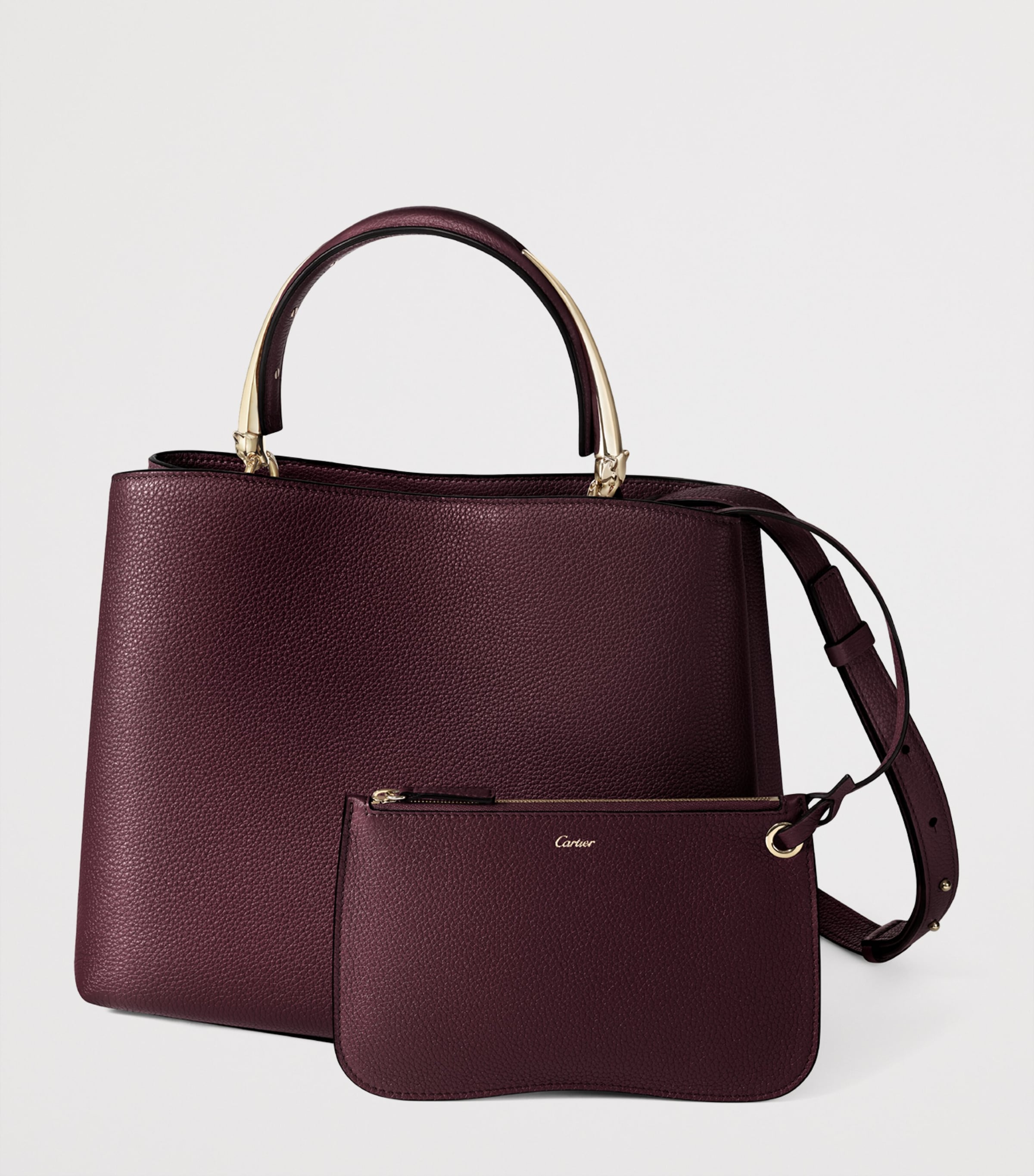 Panthère de Cartier Top-Handle Bag GRAPE Image 2