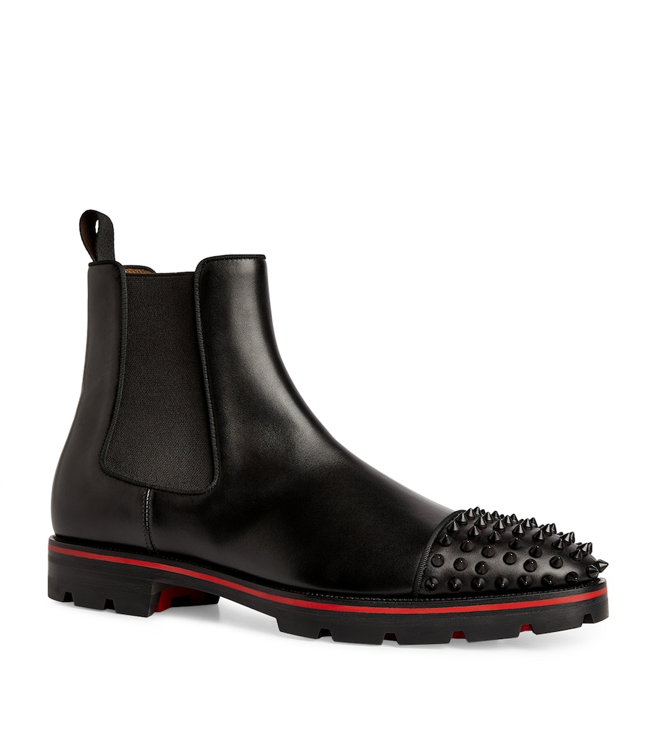Melon Spikes Calfskin Boots B026 Image 4
