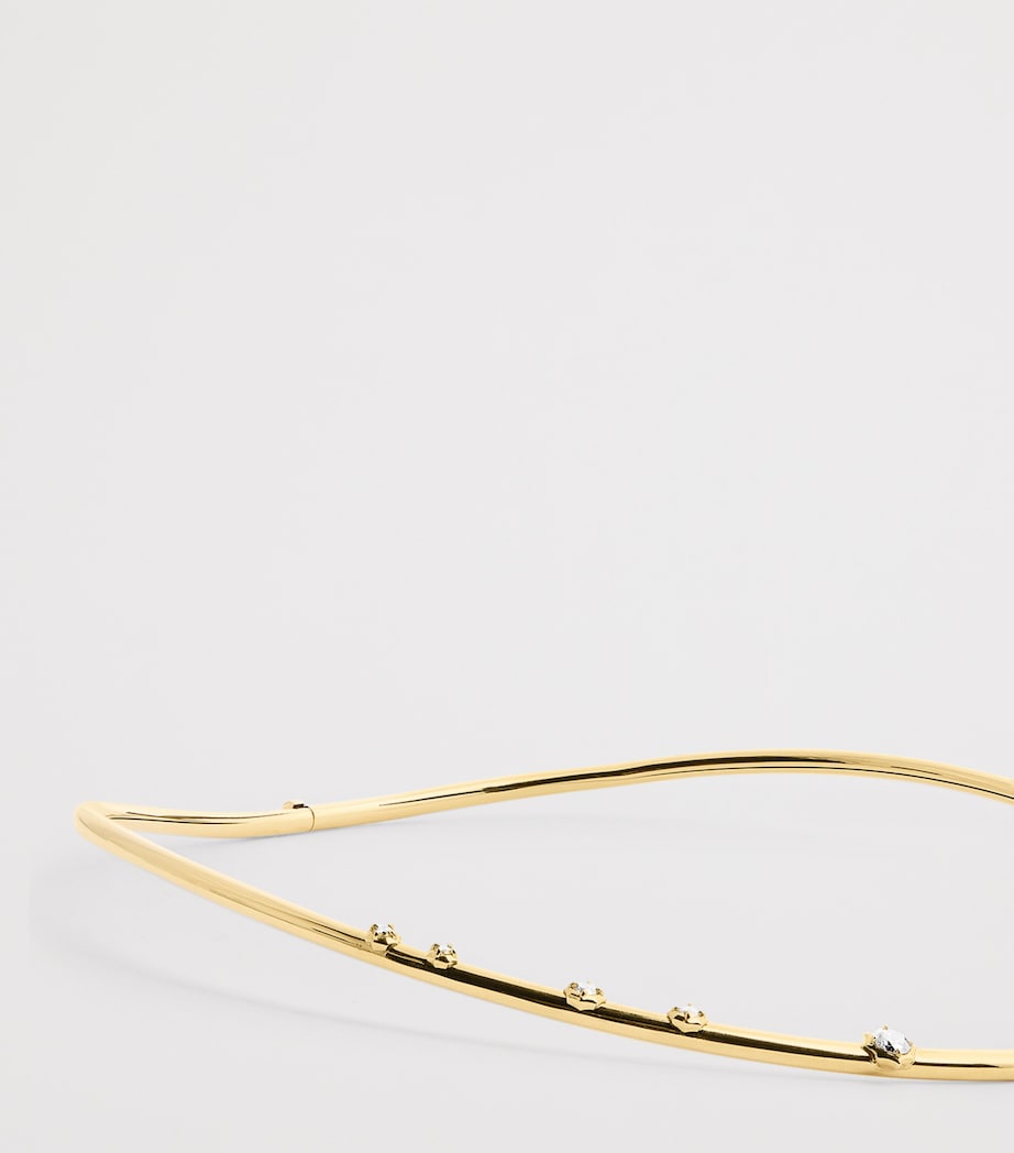 Yellow Gold and Diamond Constellation Plié Choker YELLOW GOLD Image 5