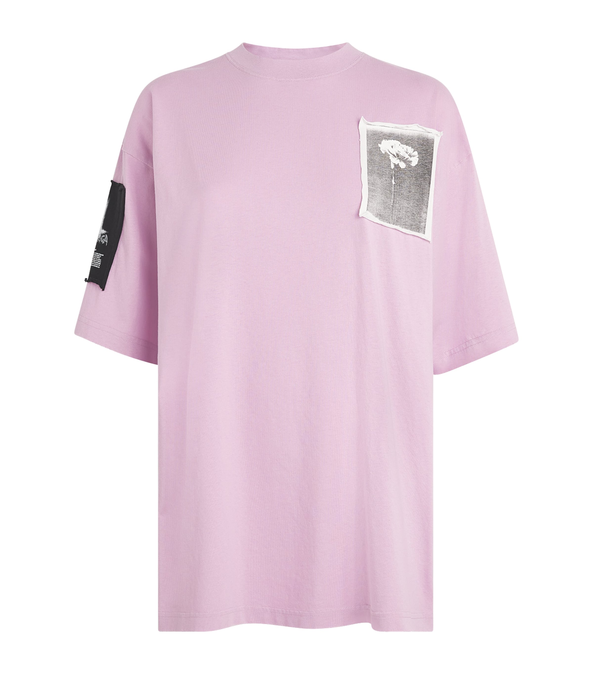 Balenciaga Womens Floral Print T-Shirt Image 1