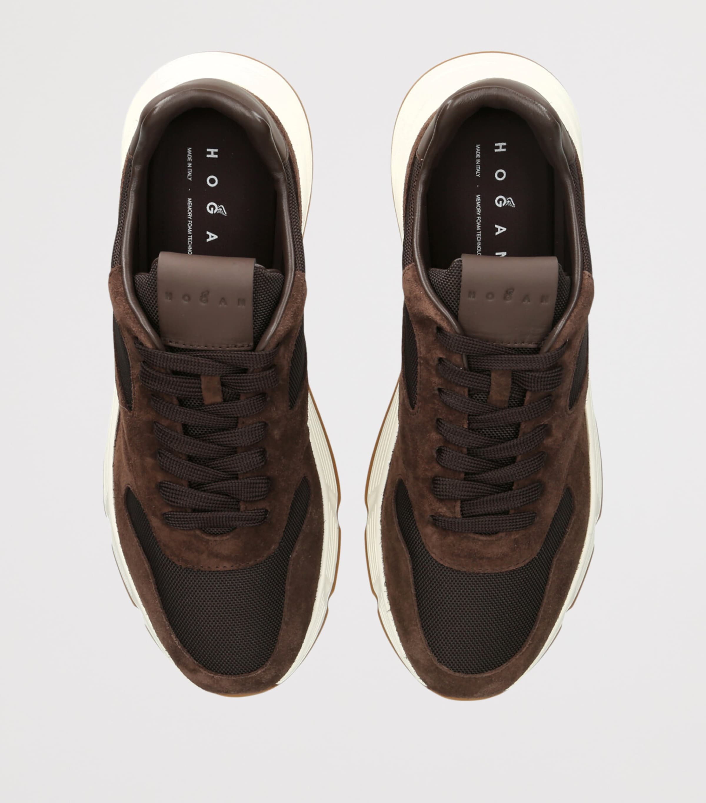 Suede Hyperlight Sneakers DARK BROWN Image 4