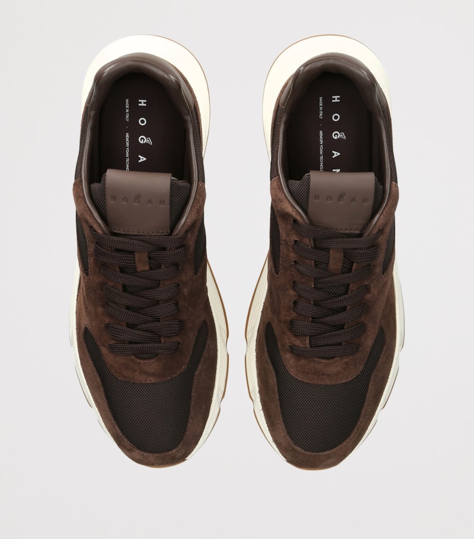 Suede Hyperlight Sneakers DARK BROWN Image 4