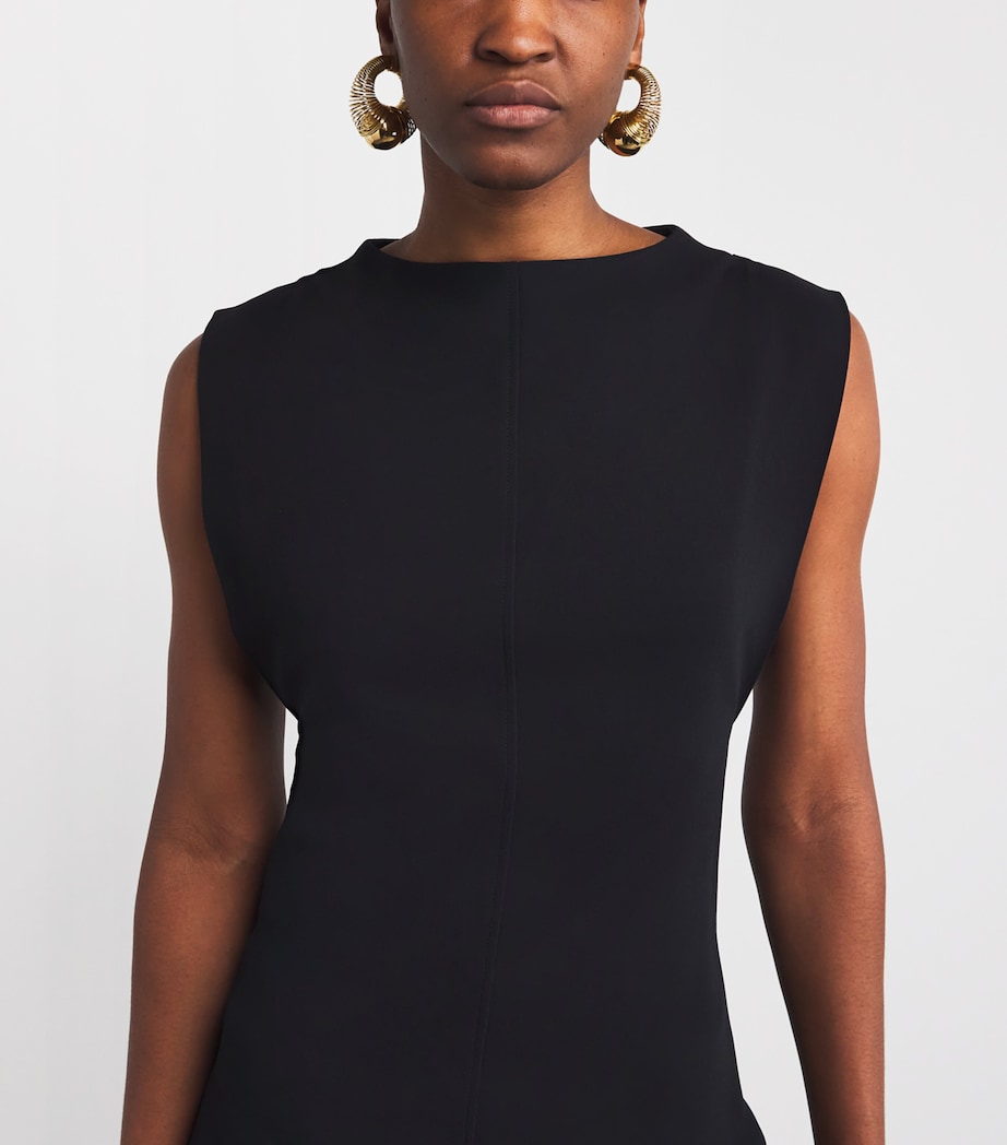 Neva Comfort Cady Maxi Dress BLACK Image 6