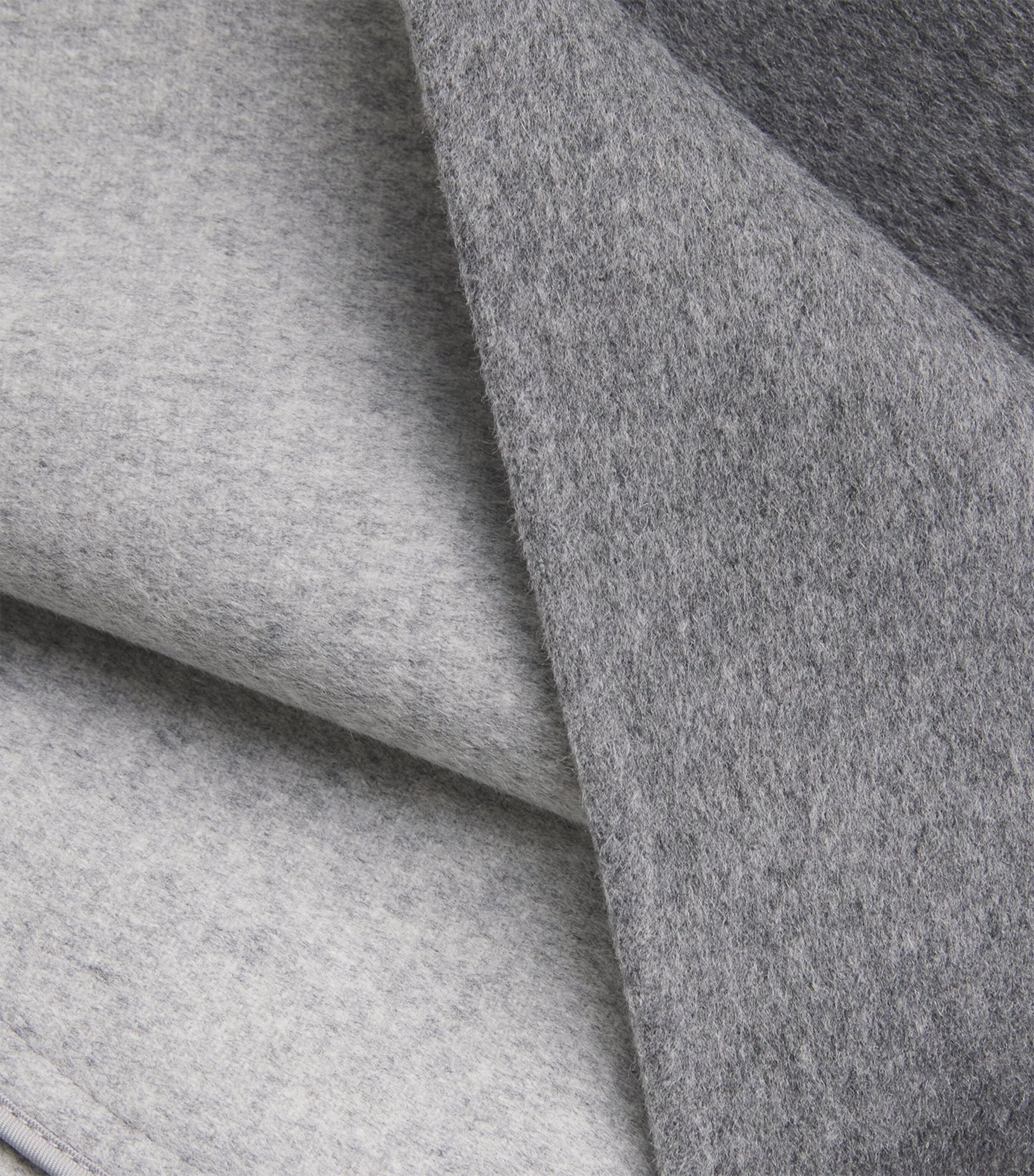 Wool Mai-CN Wrap Coat CARBON MIX-LIGHTGREY Image 5