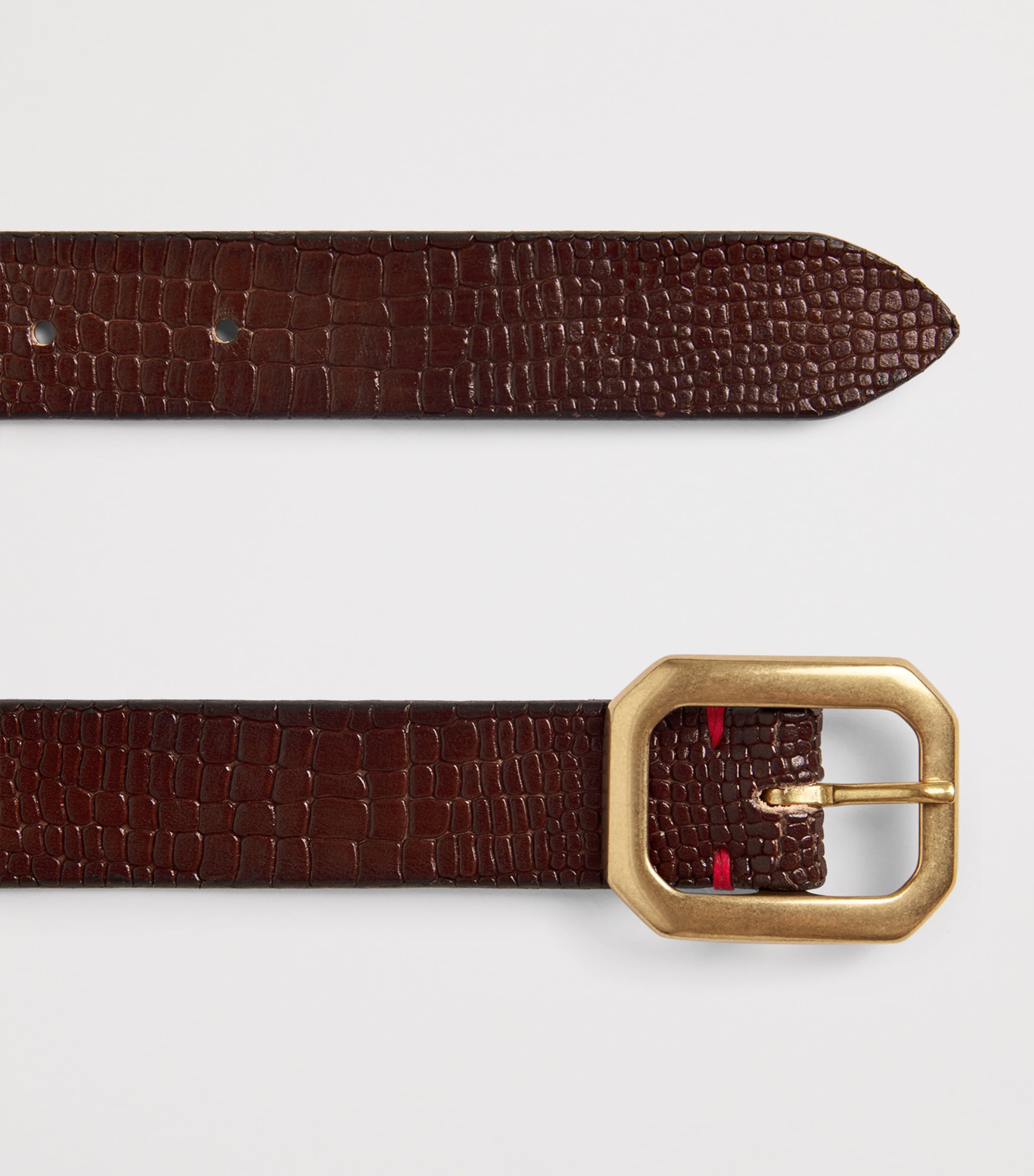Leather Belt CACAO Image 4