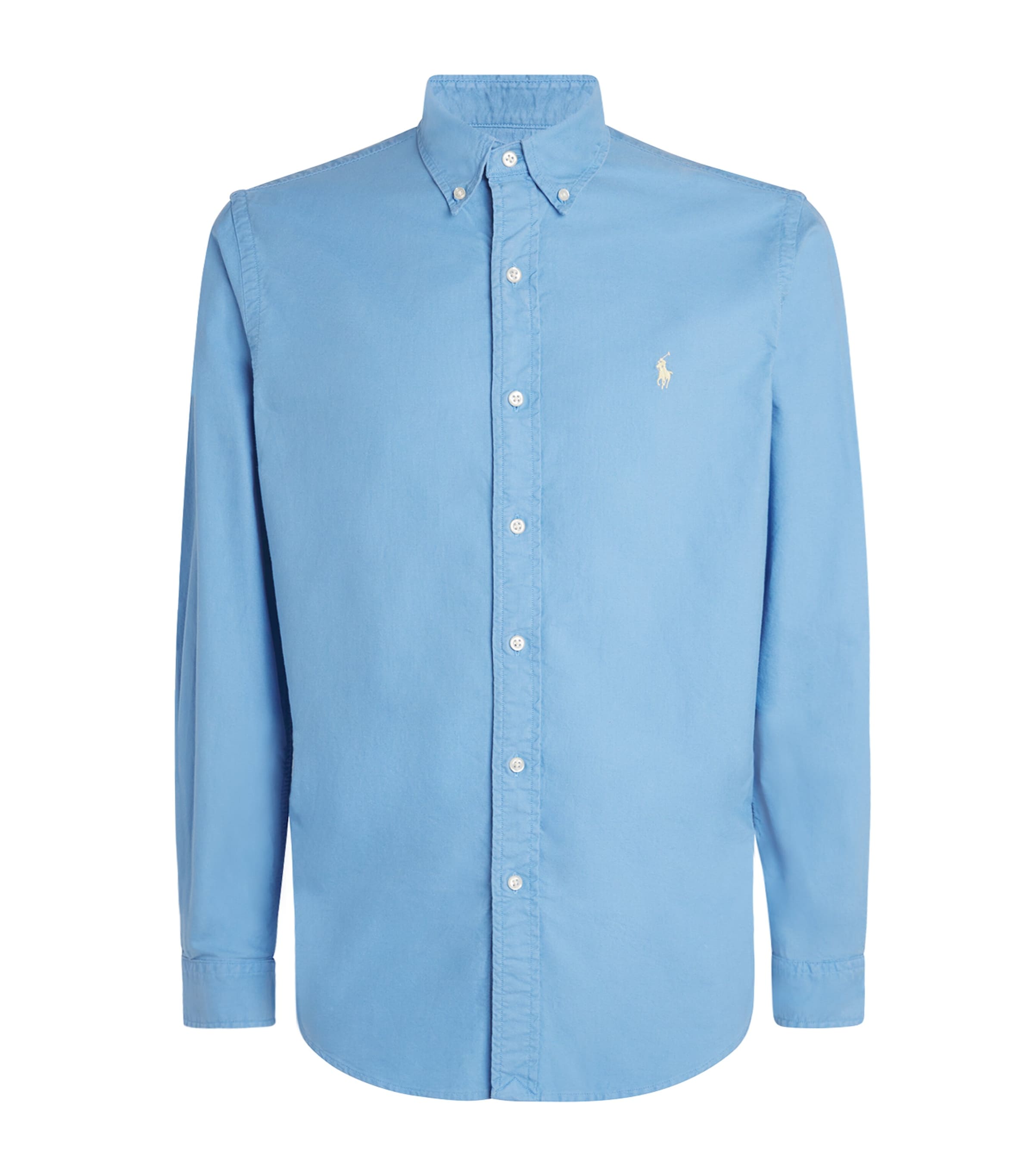 Cotton Custom Fit Oxford Shirt BRISTOL BLUE Image 1