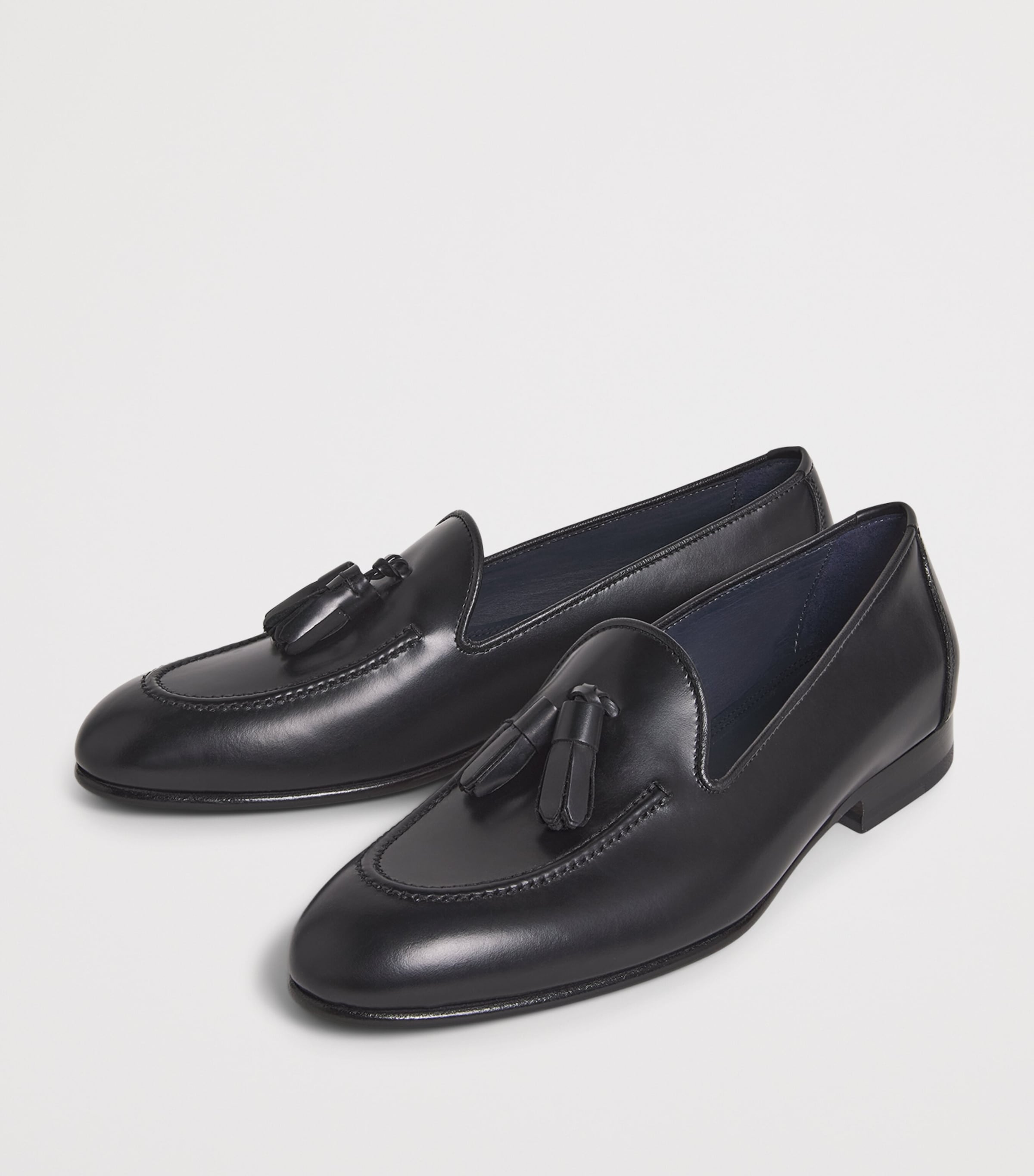 Brioni Leather Tassel Appia Loafers Image 3