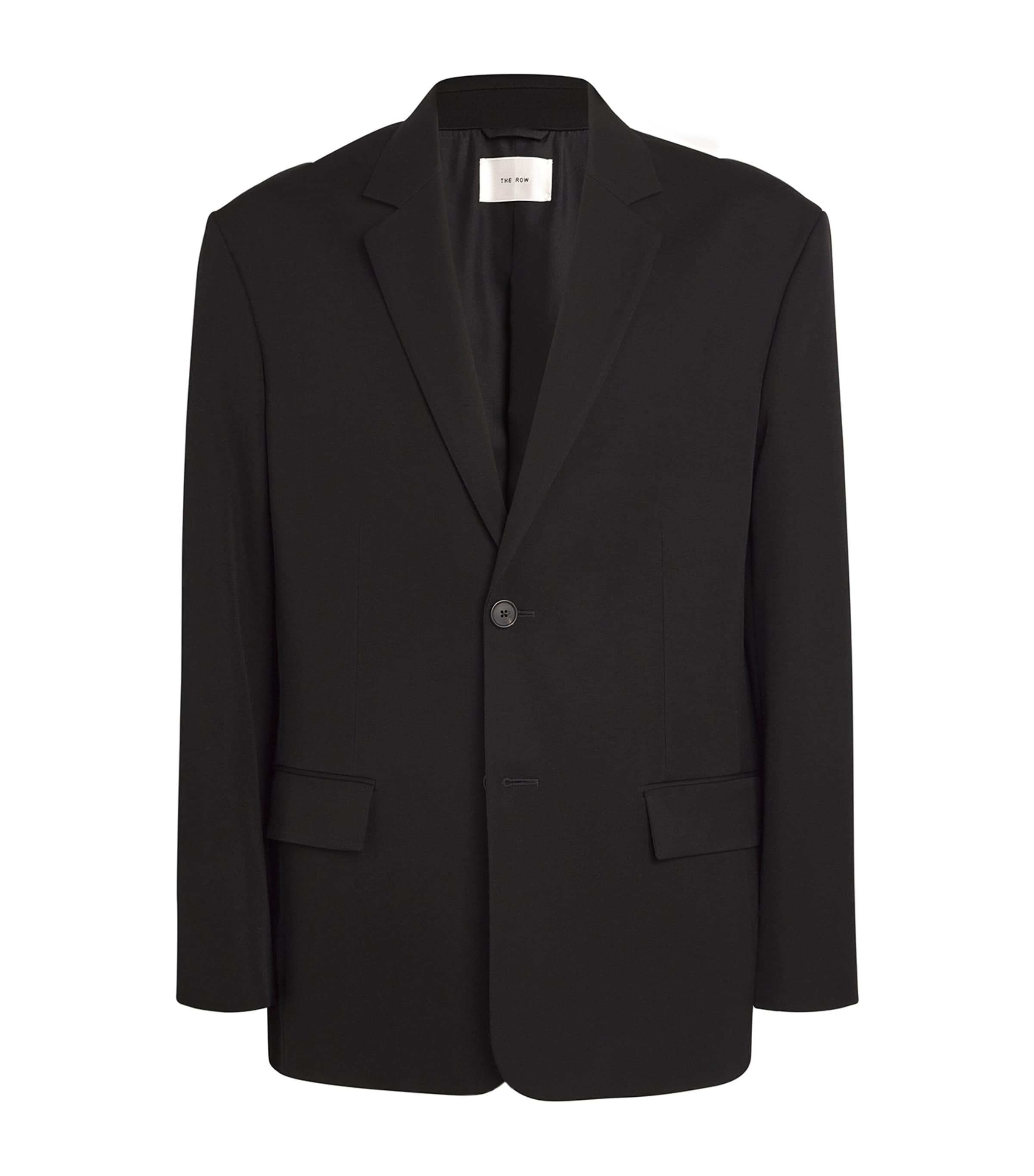 Shop The Row Eligio Wool Blazer In Black