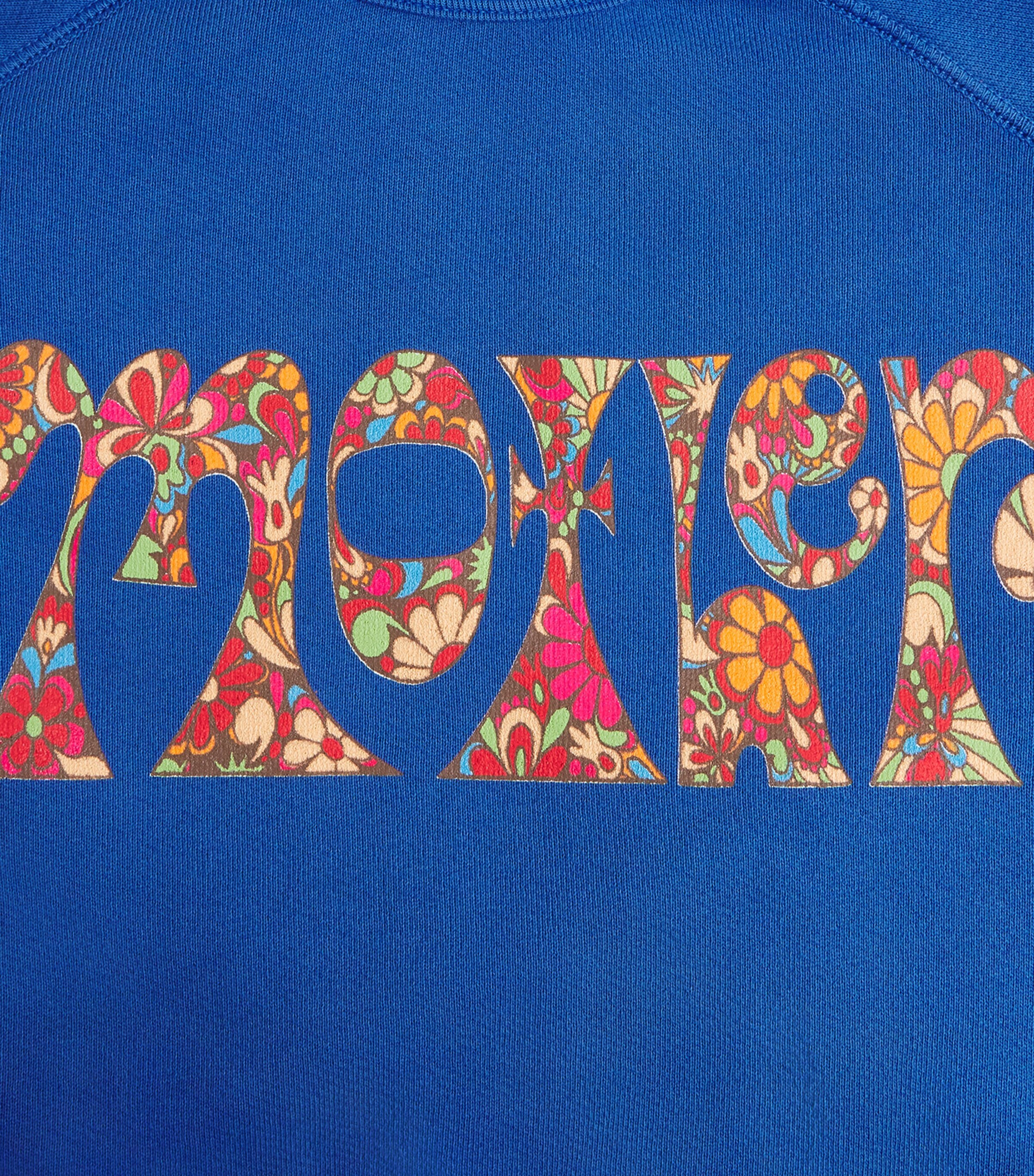 MOTHER Womens Cotton Logo Sweatshirt Wer Petal Power Image 6