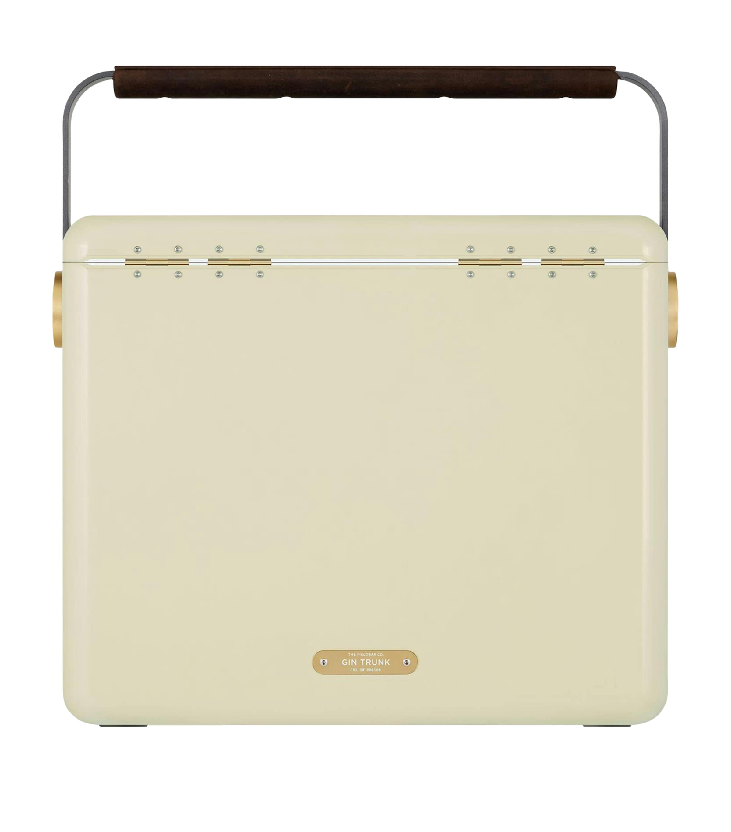 Gin Trunk Cooler Box SAFARI WHITE Image 4