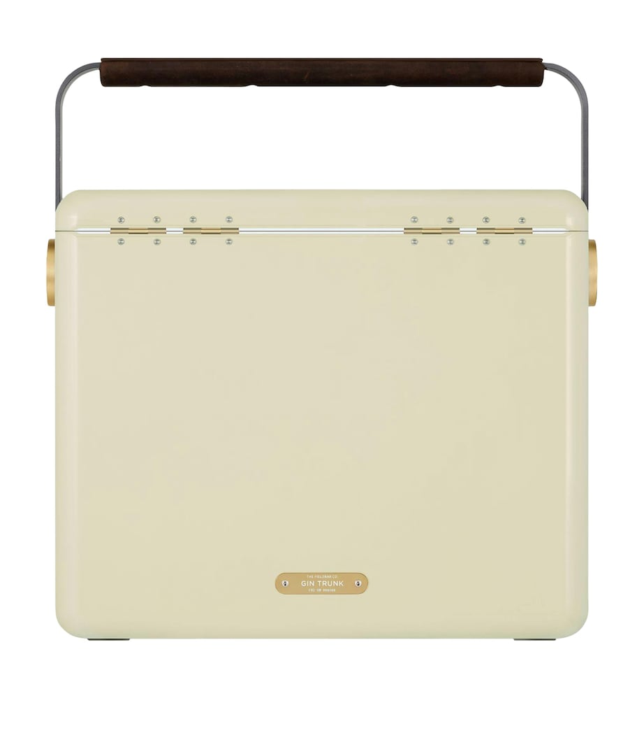 Gin Trunk Cooler Box SAFARI WHITE Image 4