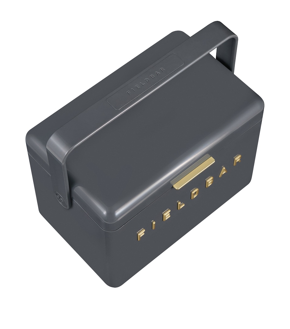 Mini Bar Cooler Box with Leather Sling (4L) GREY Image 5