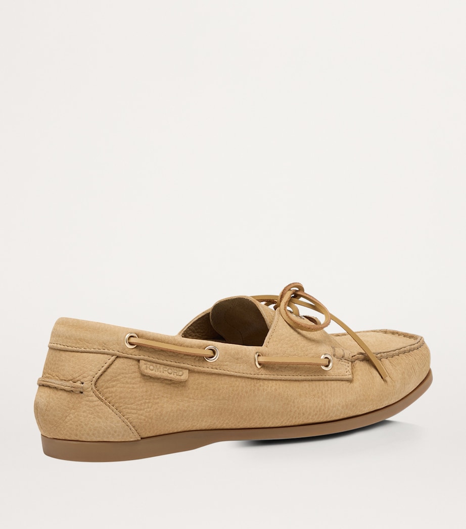 Nubuck Robin Boat Shoes 3BA09 Image 2