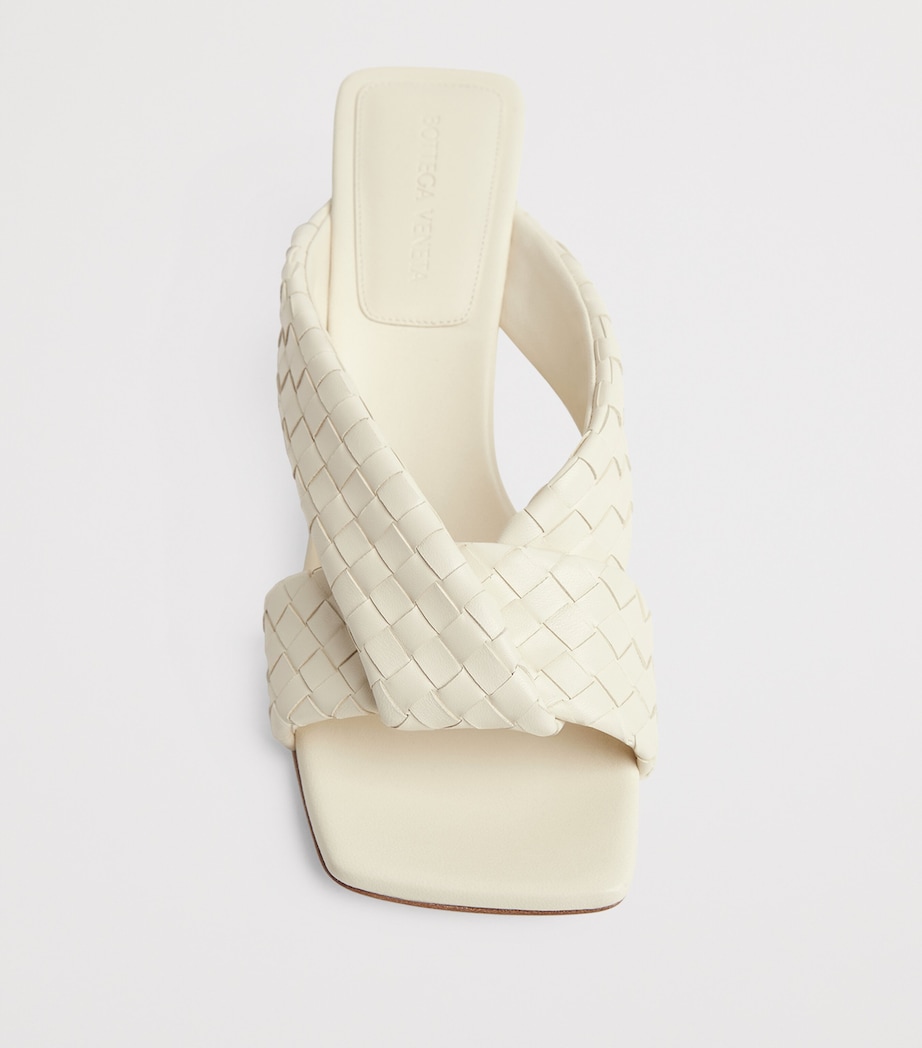 Leather Intrecciato Riva Mules 50 9031 Image 7