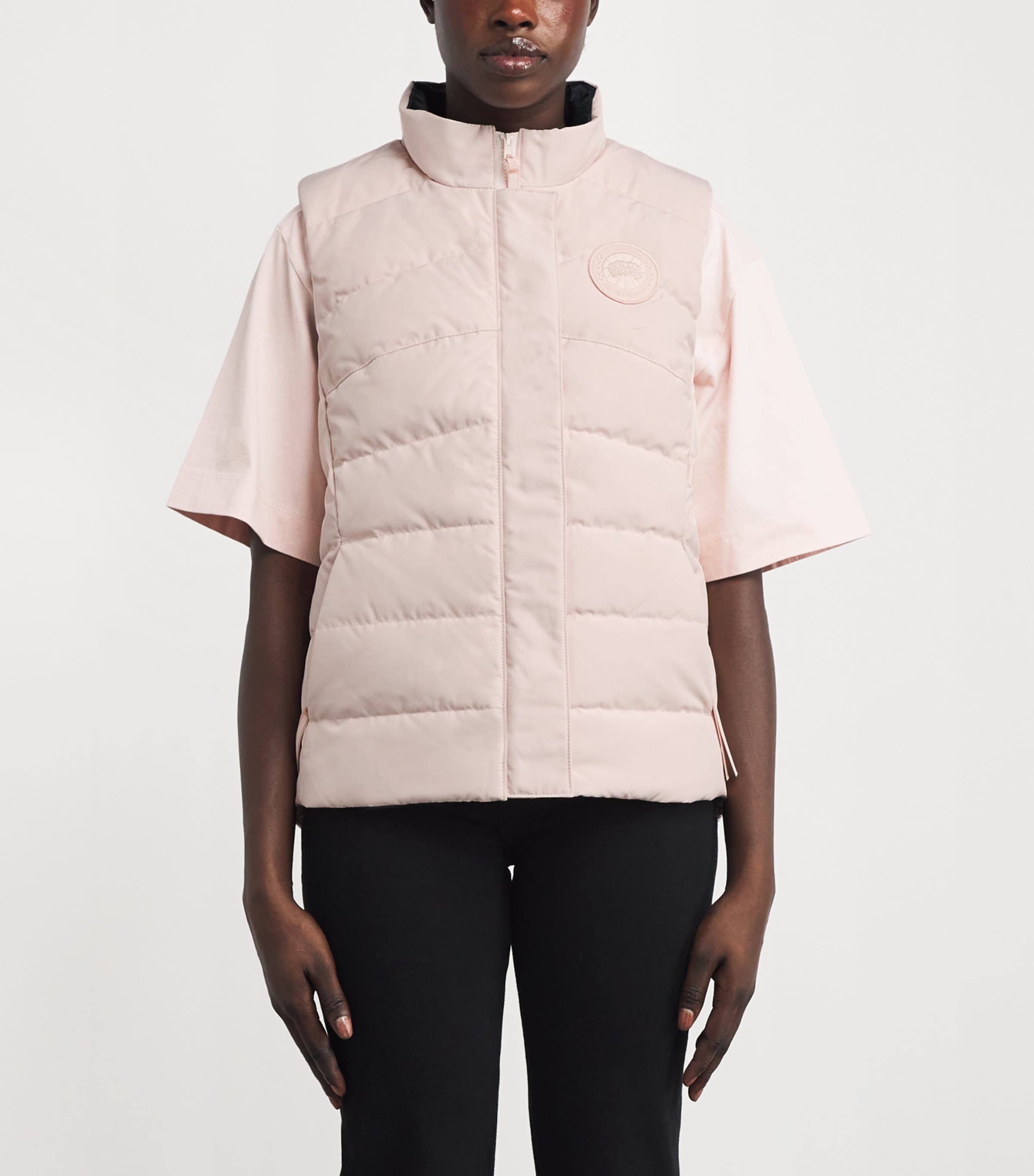 Down-Filled Freestyle Crew Gilet 9392VINTAGE ROSE - ROSE VINTAG Image 3