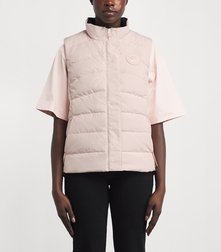 Down-Filled Freestyle Crew Gilet VINTAGE ROSE Image 3