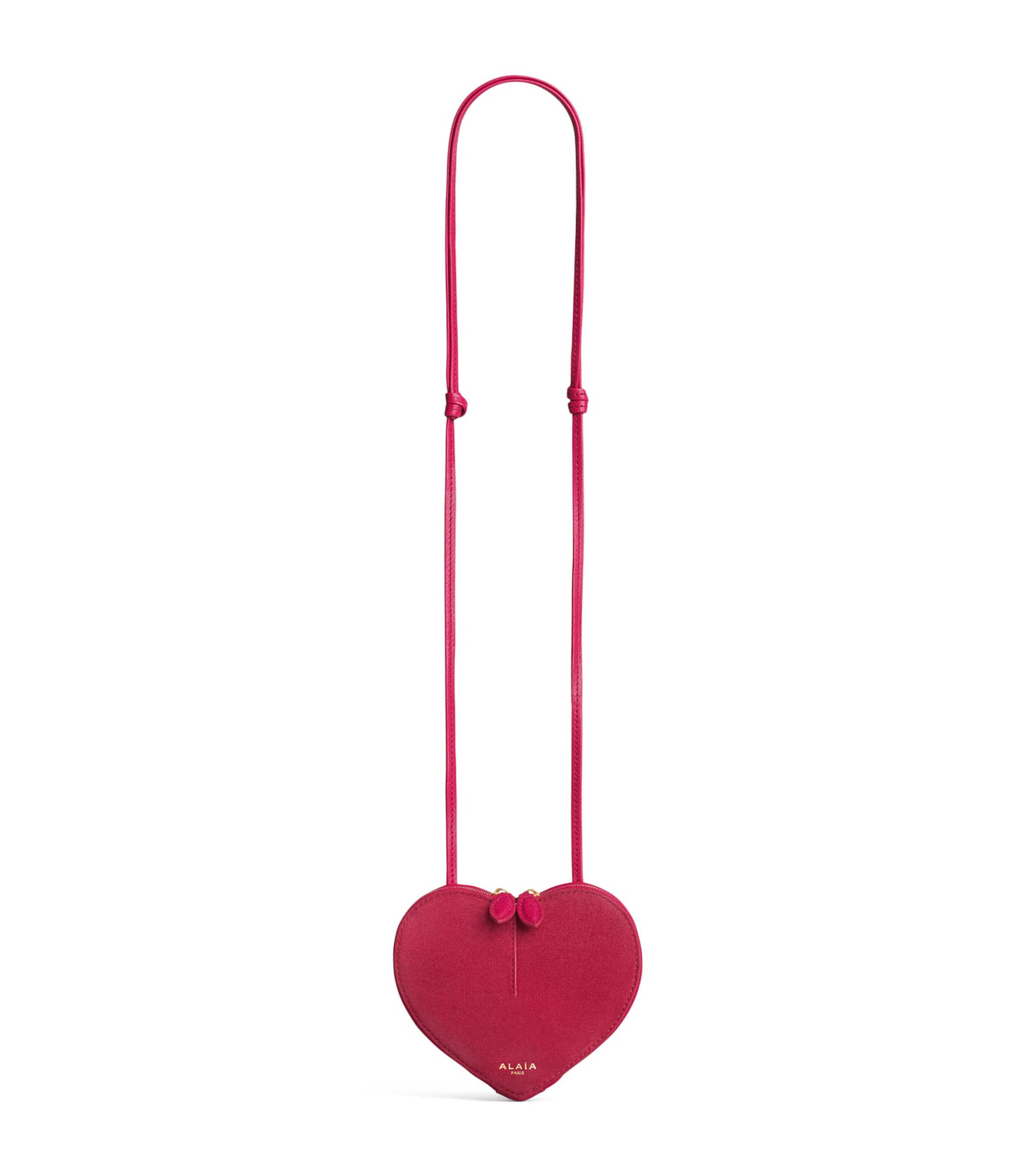 Mini Suede Le Coeur Shoulder Bag OR Image 1