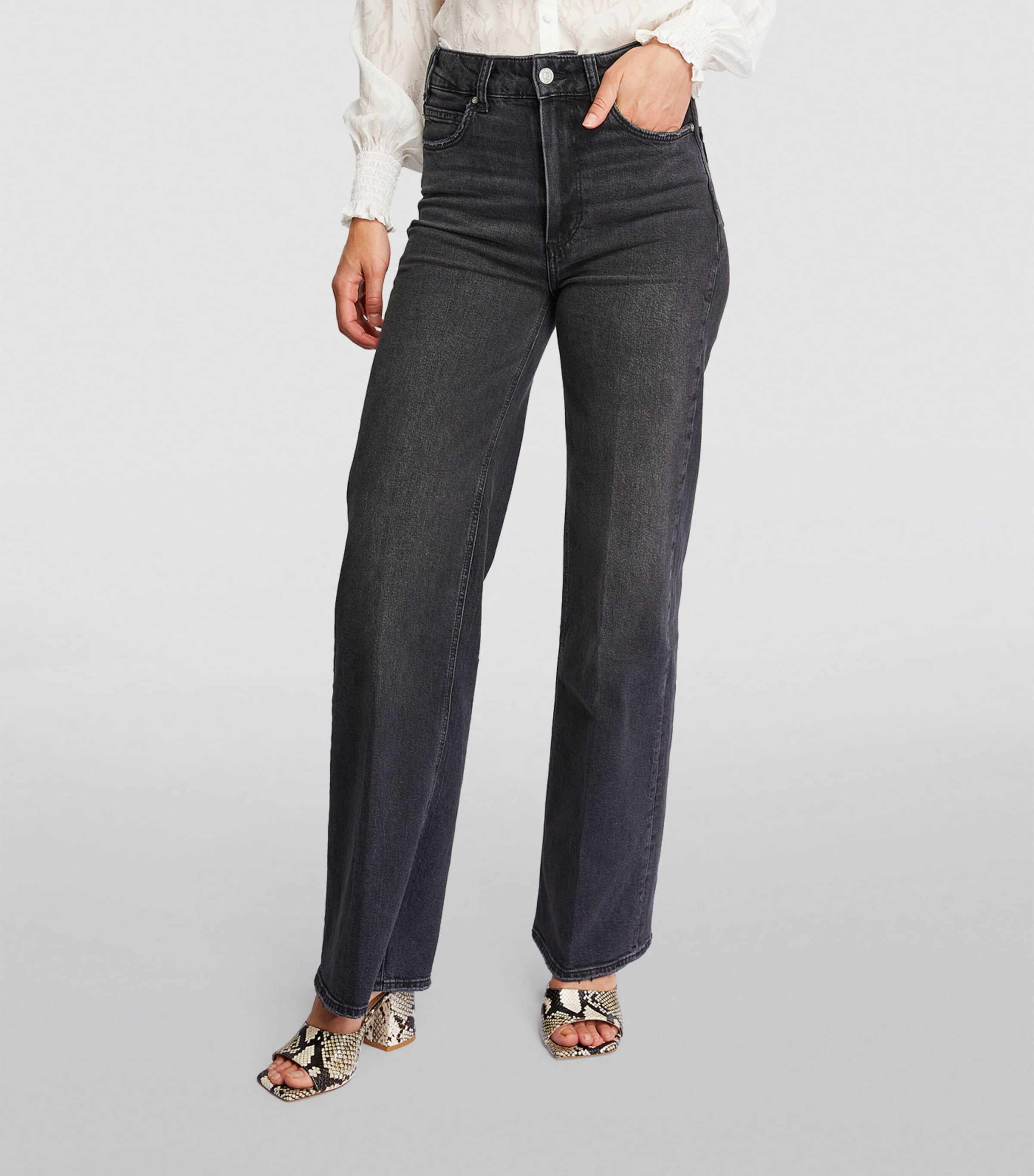 Sasha Straight Jeans VIPER BLACK Image 3